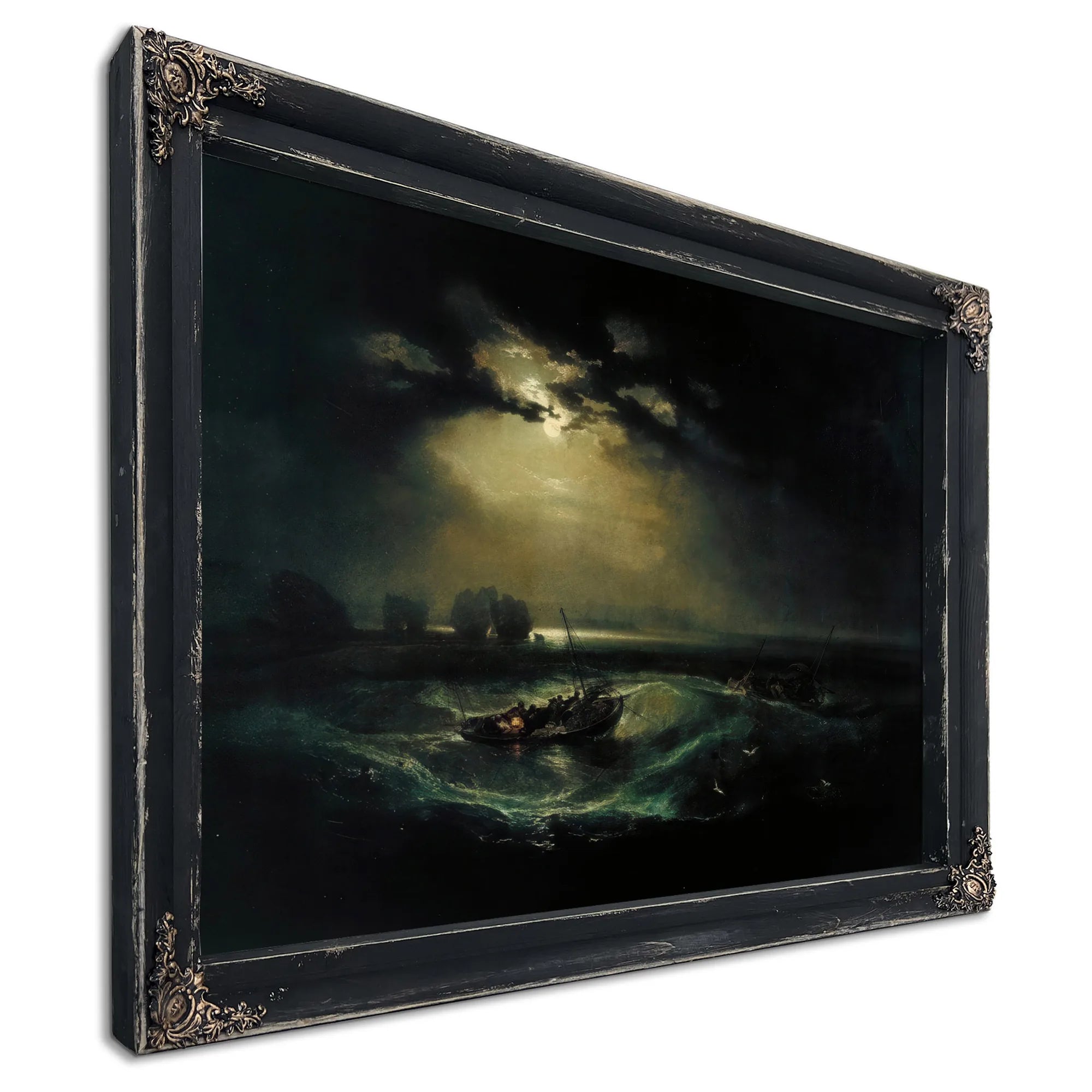 Fishermen At Sea 1796 1 By Joseph Mallord William Turner Fine Art Print