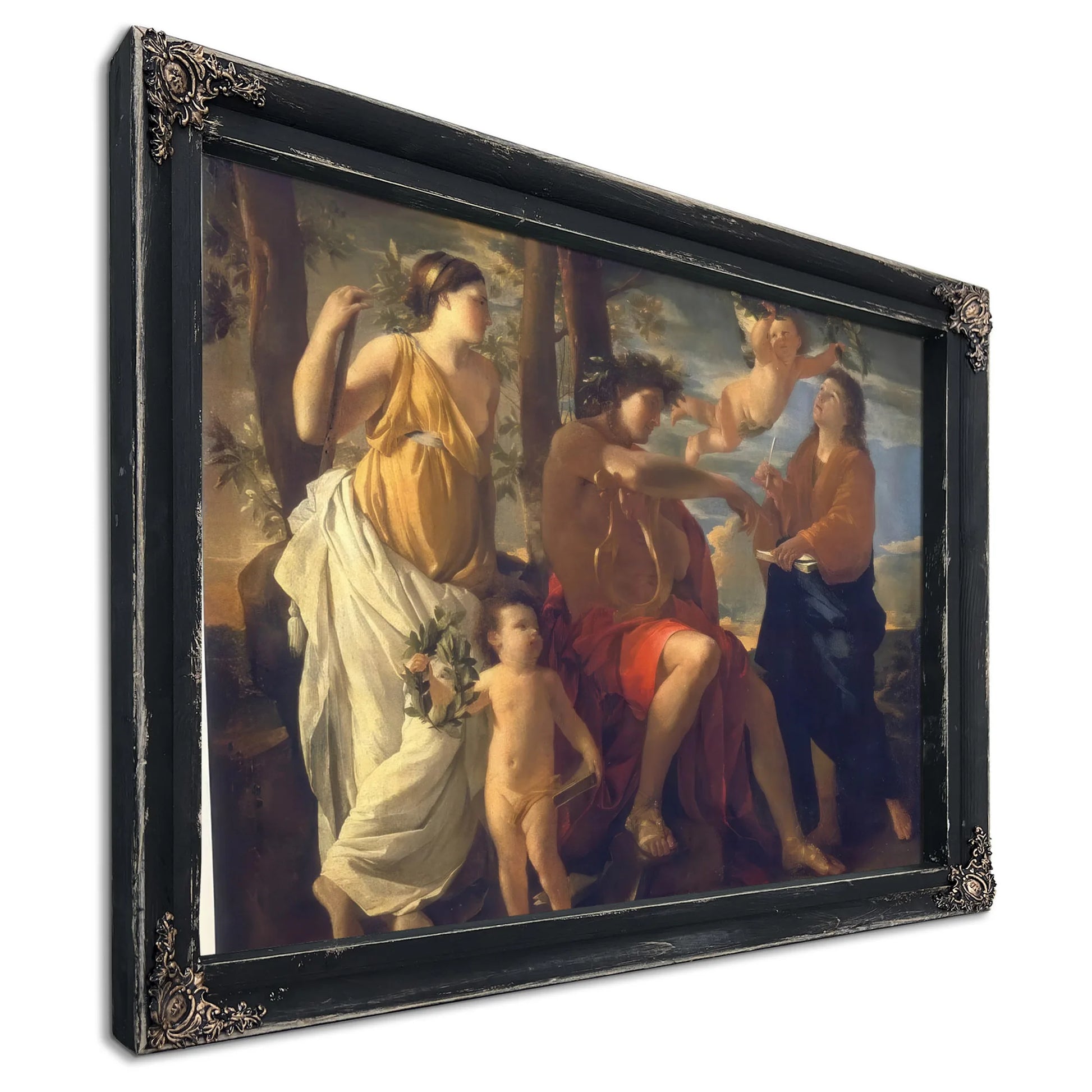 The Inspiration Of The Poet By Nicholas Poussin Fine Art Print