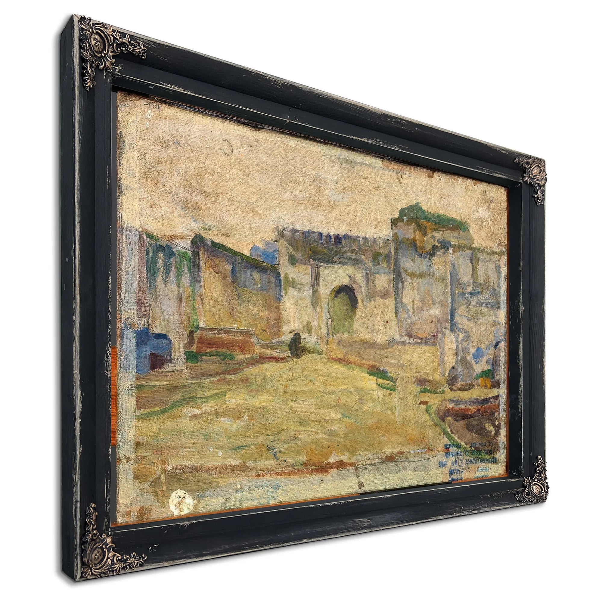 Street Scene, Tangier (Crenelated Architecture) By Henry Ossawa Tanner Fine Art Print
