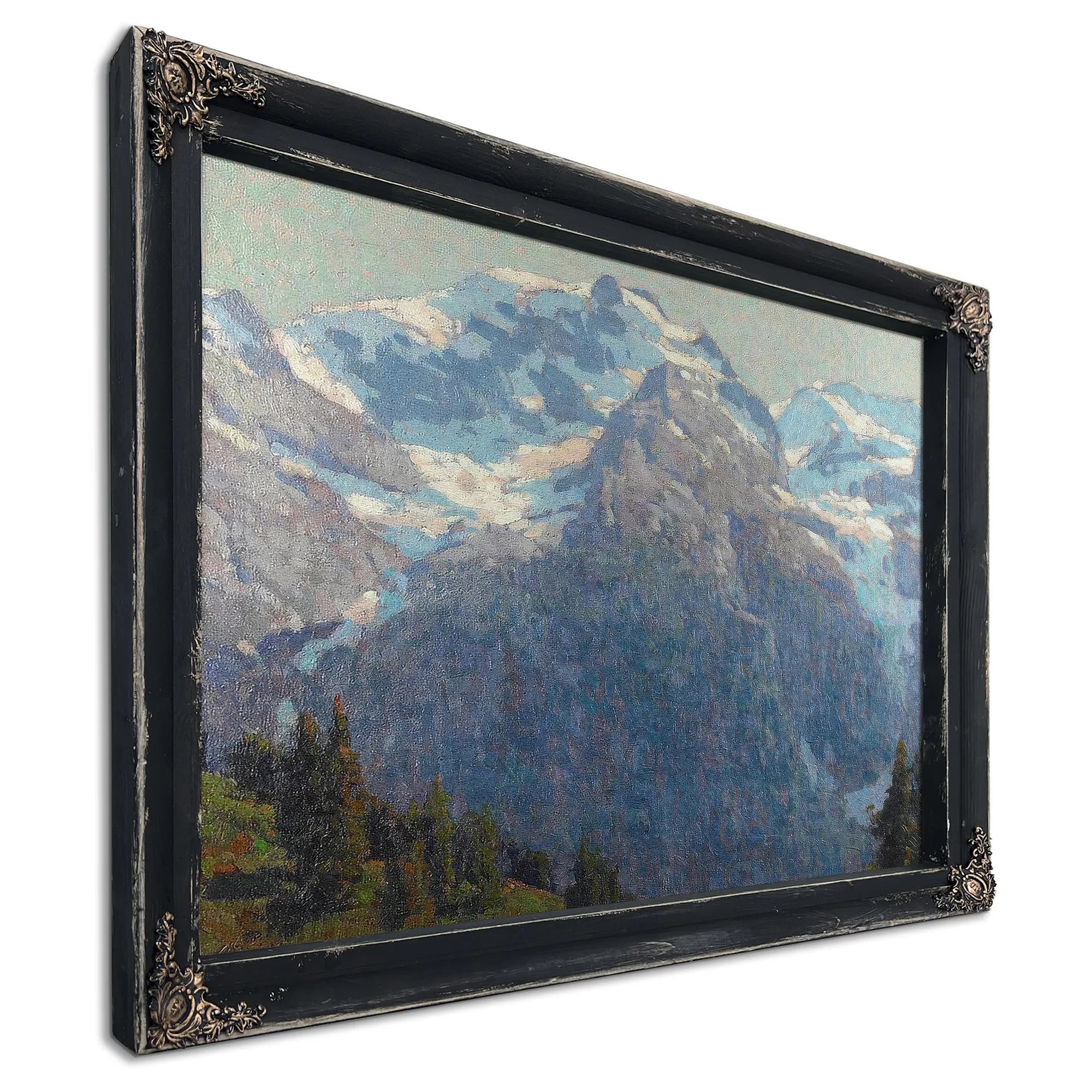 Majestic Alpine Scene By Edgar Payne Fine Art Print