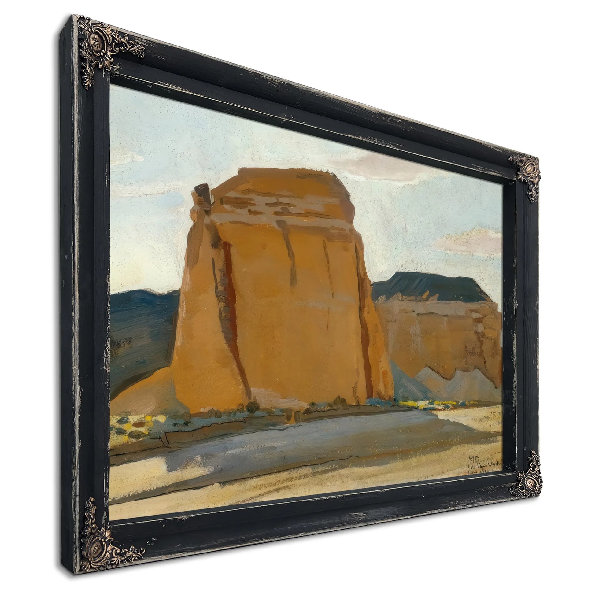 Buttes At Las Vegas Wash By Maynard Dixon Fine Art Print