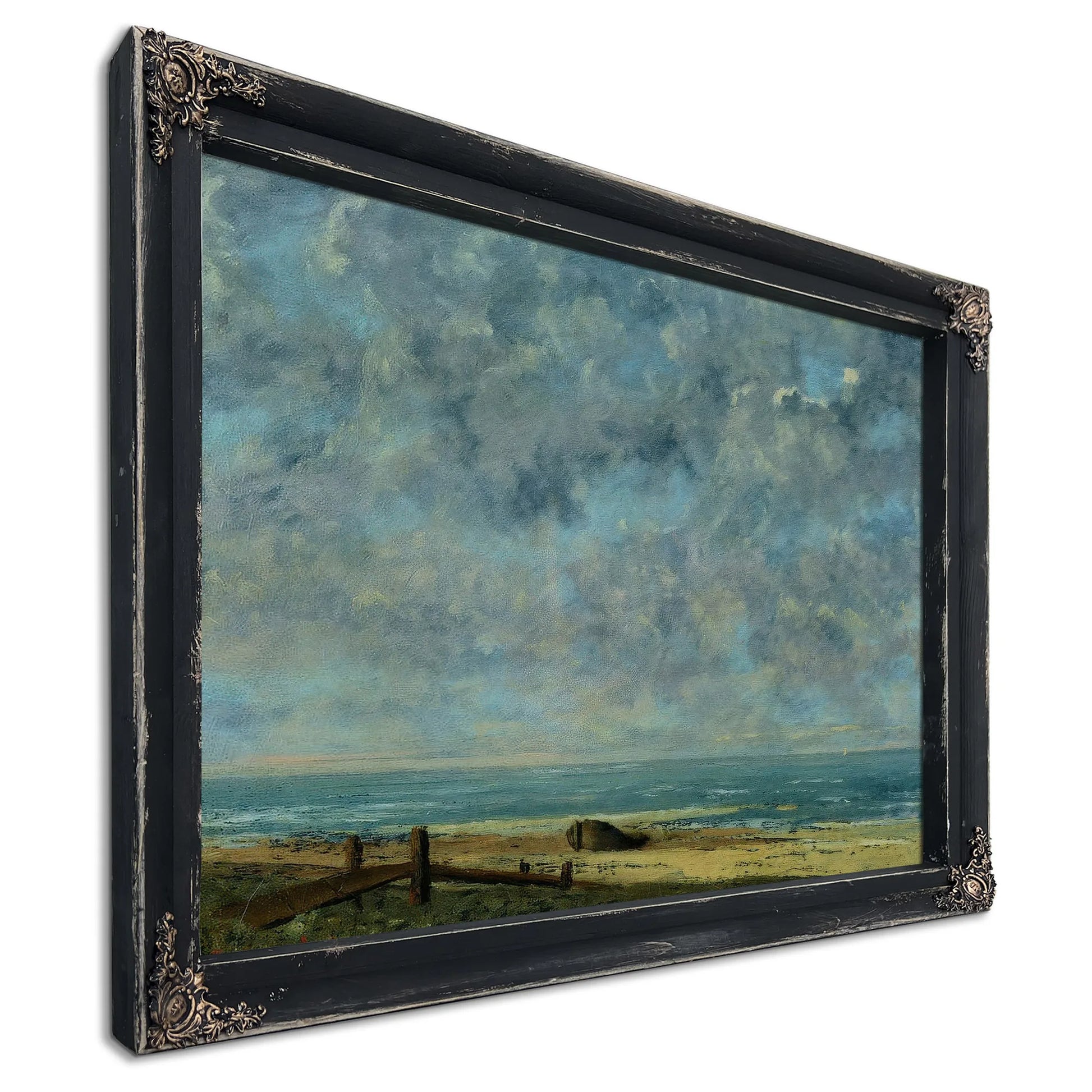 The Sea 1 By Jean Desire Gustave Courbet Fine Art Print