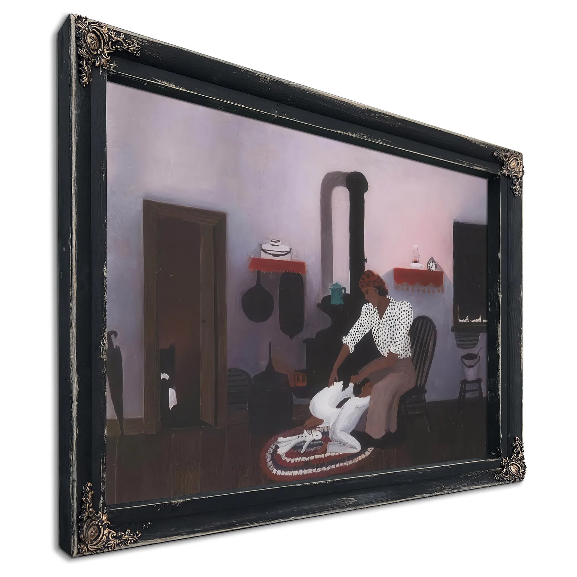 Saying Prayers By Horace Pippin Fine Art Print