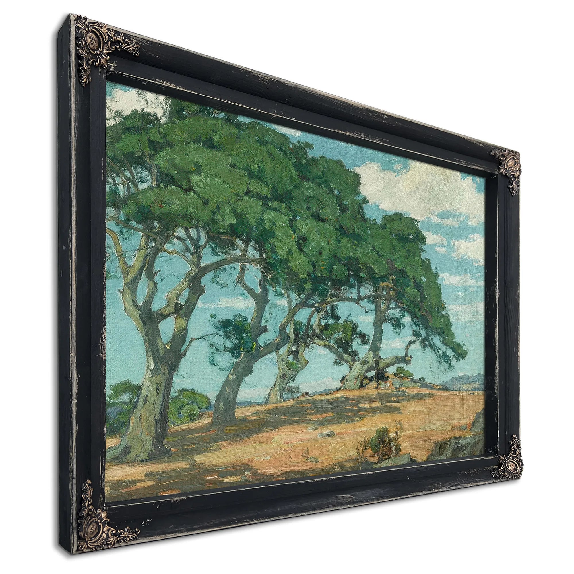 The Top Of The Hill Near San Luis Obispo 1926 By William Wendt Fine Art Print