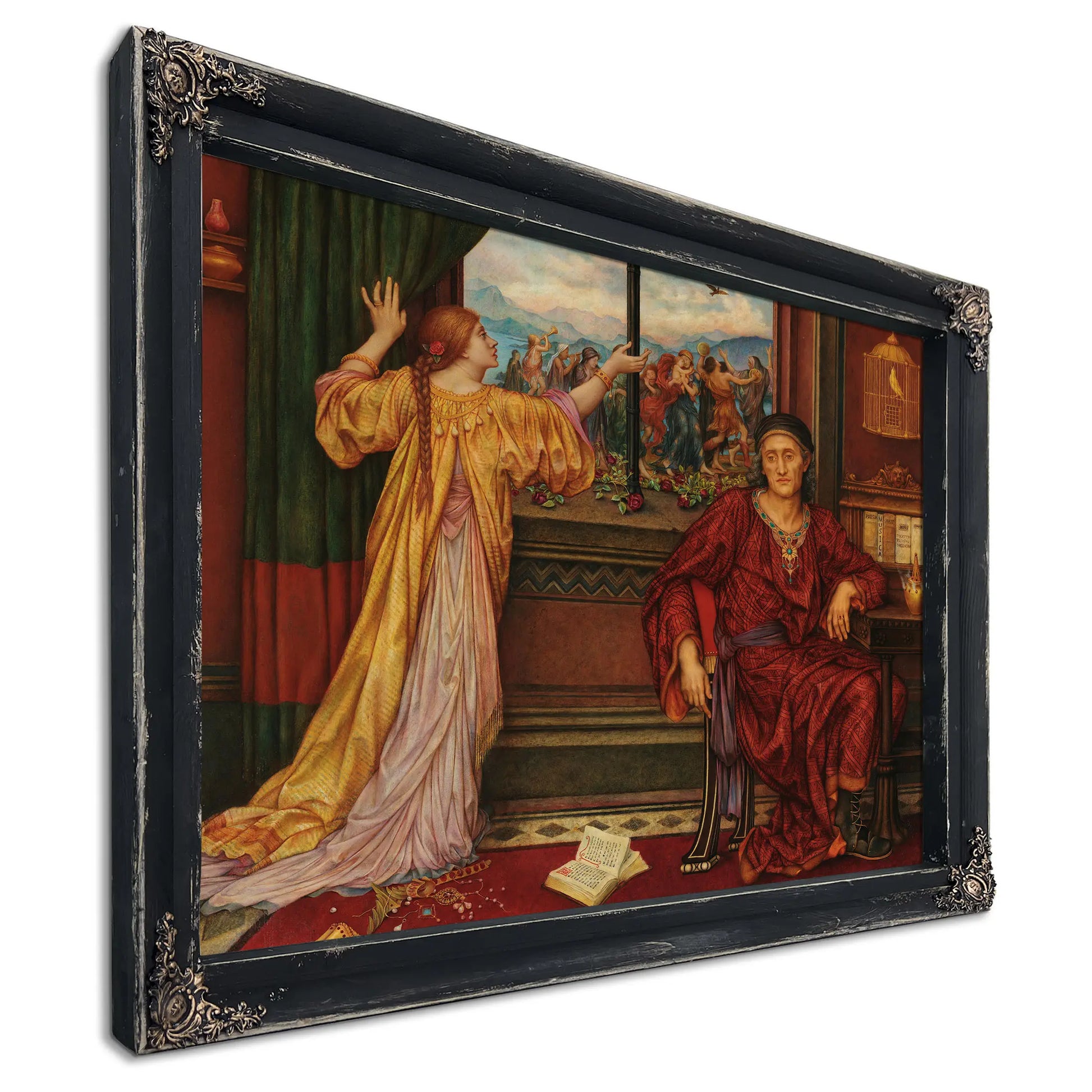 The Gilded Cage by Evelyn De Morgan