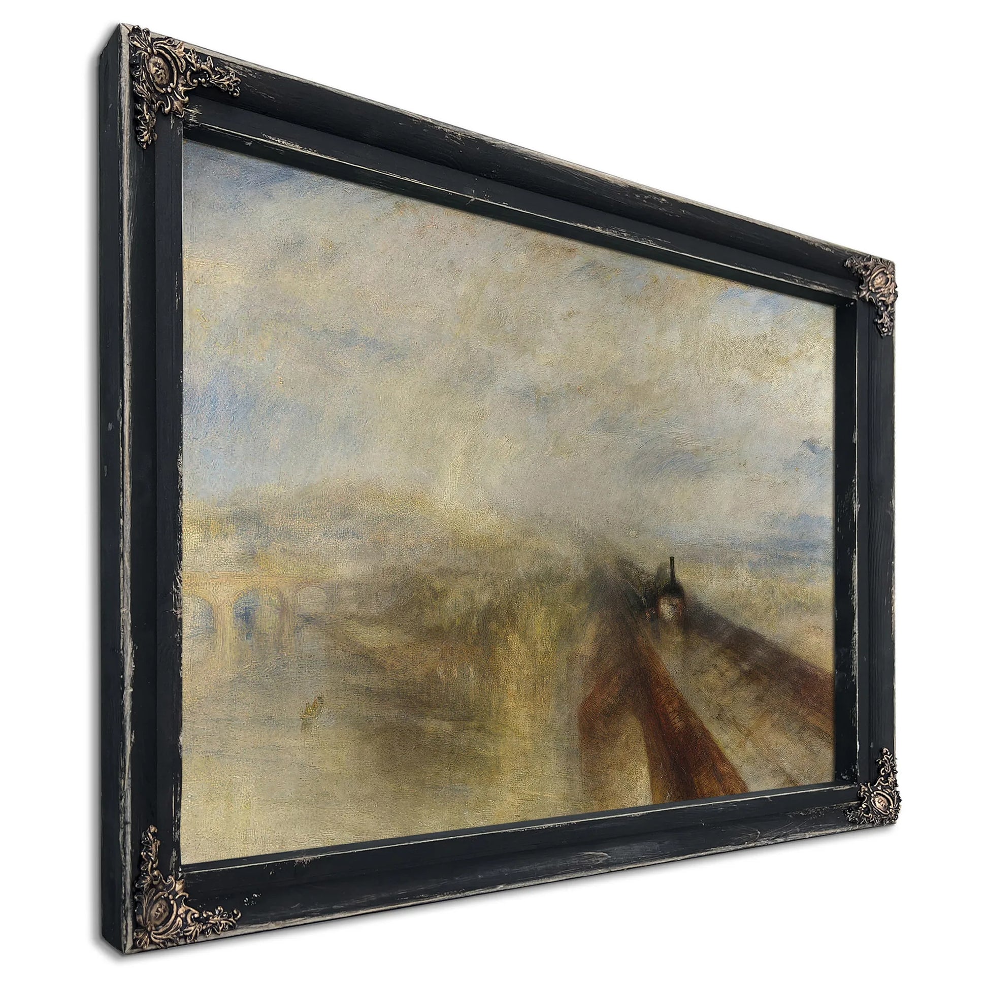 Rain Steam And Speed The Great Western Railway 1844 By Joseph Mallord William Turner Fine Art Print