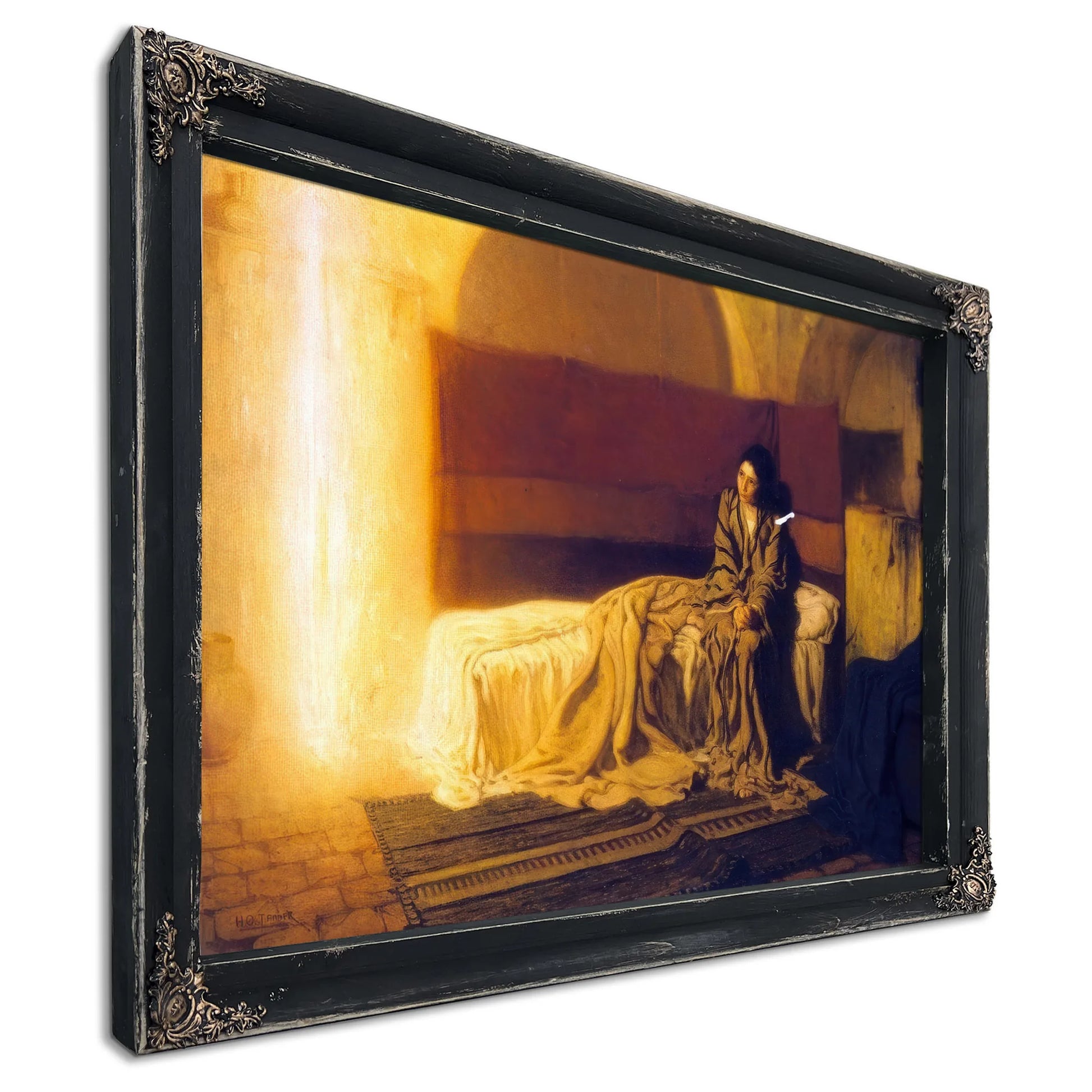 The Annunciation By Henry Ossawa Tanner Fine Art Print