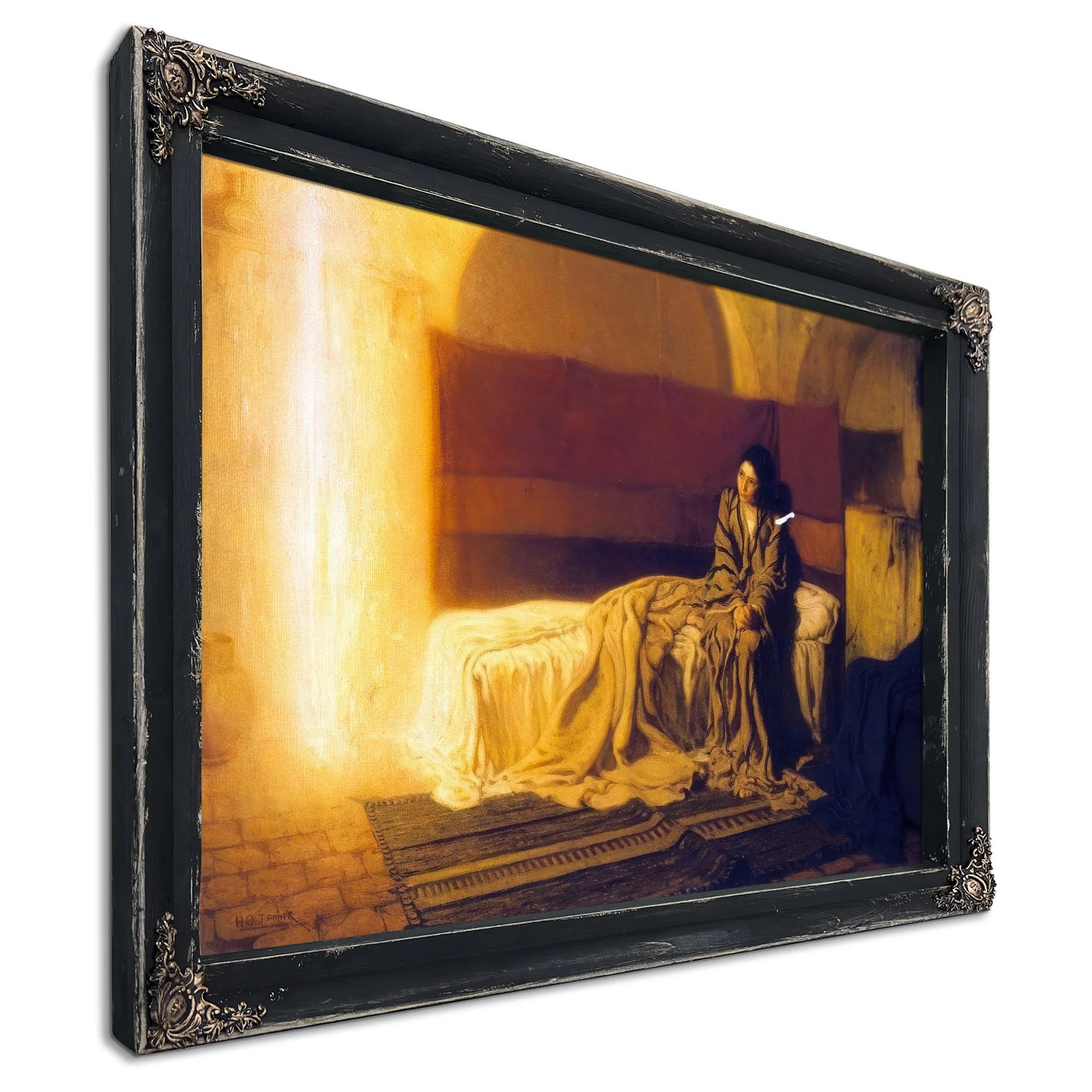 The Annunciation By Henry Ossawa Tanner Fine Art Print