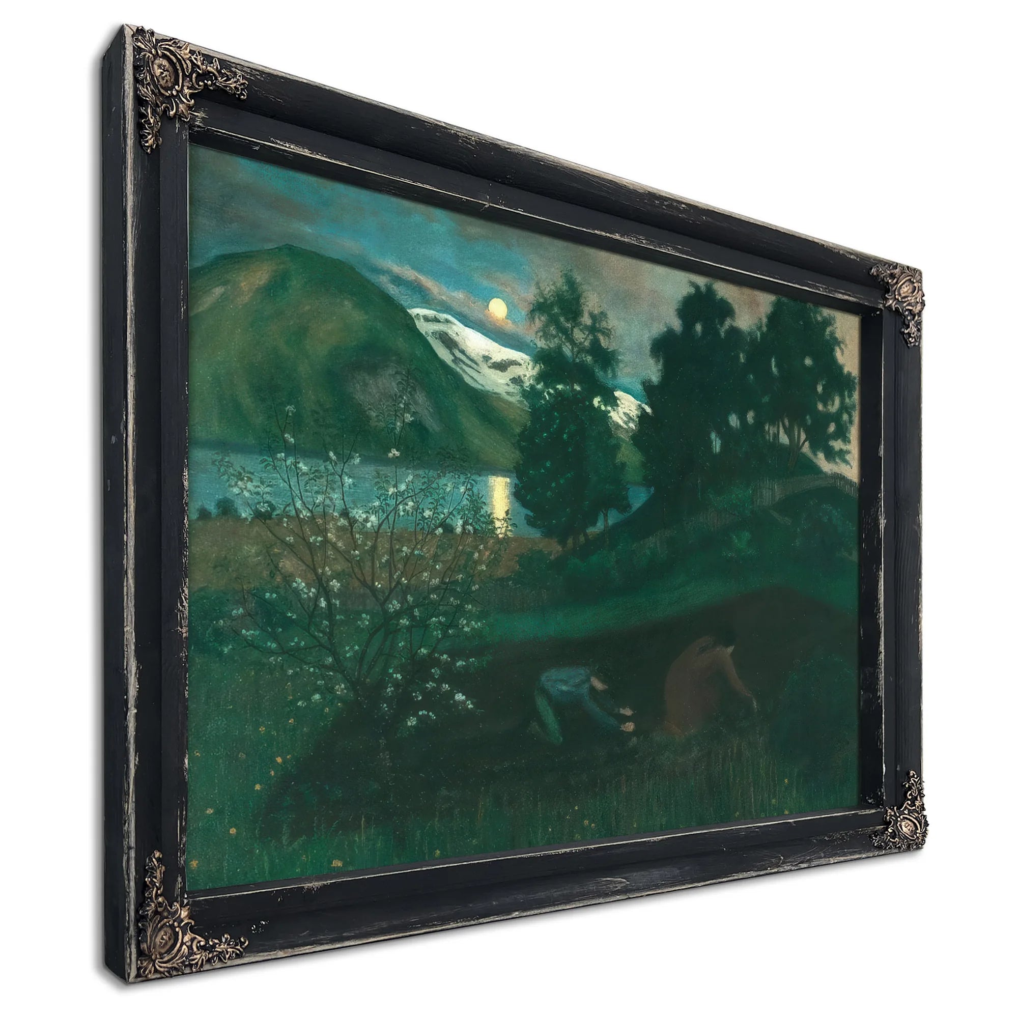 Spring Night In The Garden 1 By Nicolai Astrup Fine Art Print