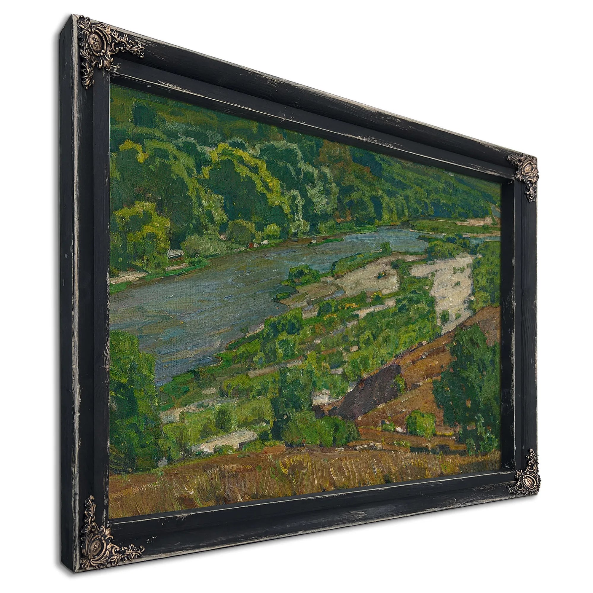 Santa Ana River 1928 By William Wendt Fine Art Print