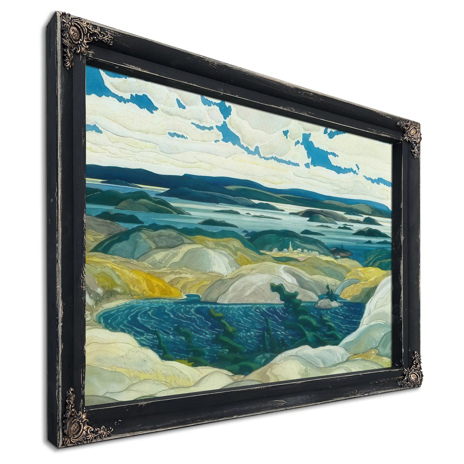 Bay Of Islands By Frank Carmichael Fine Art Print