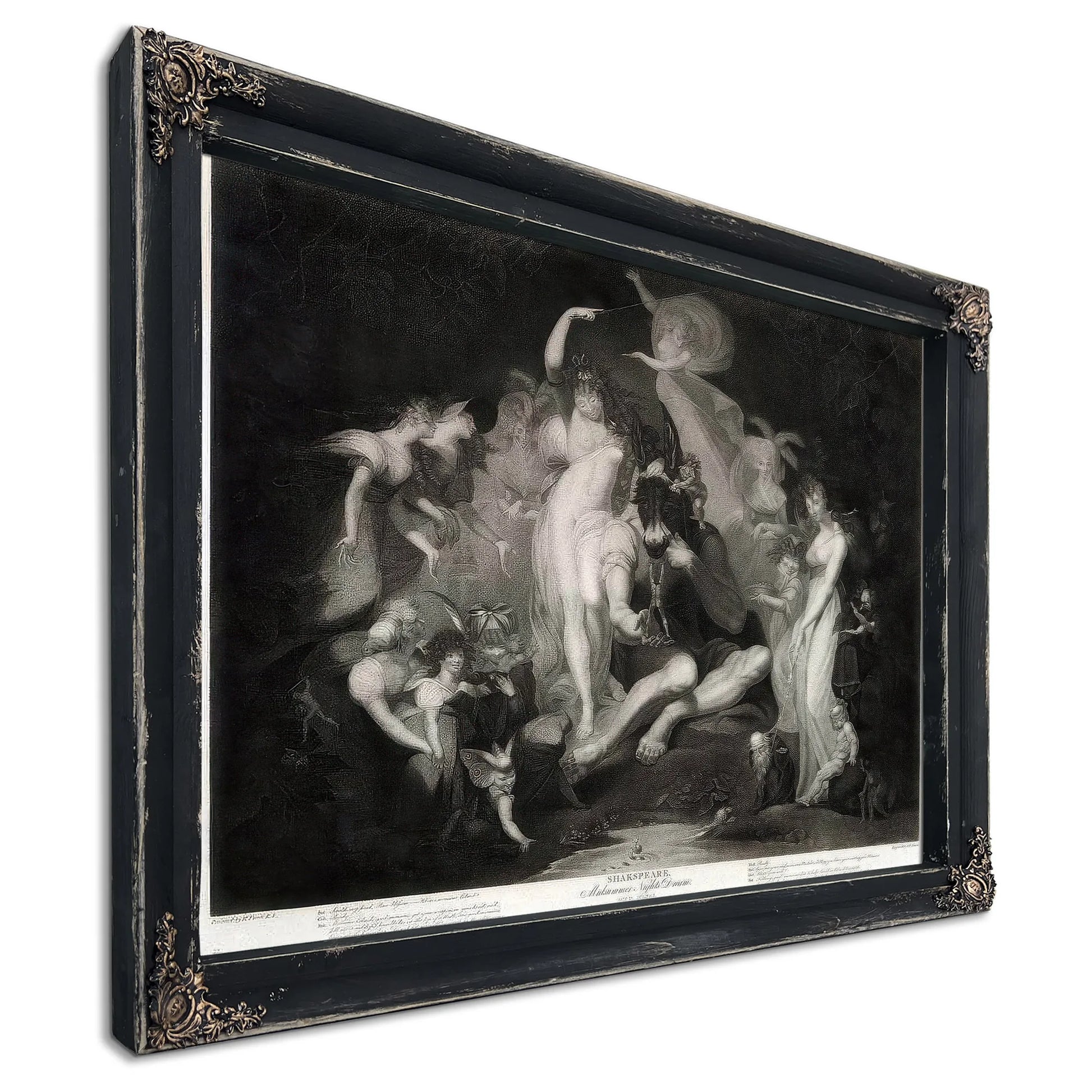Midsummer Nights Dream By Henry Fuseli Fine Art Print
