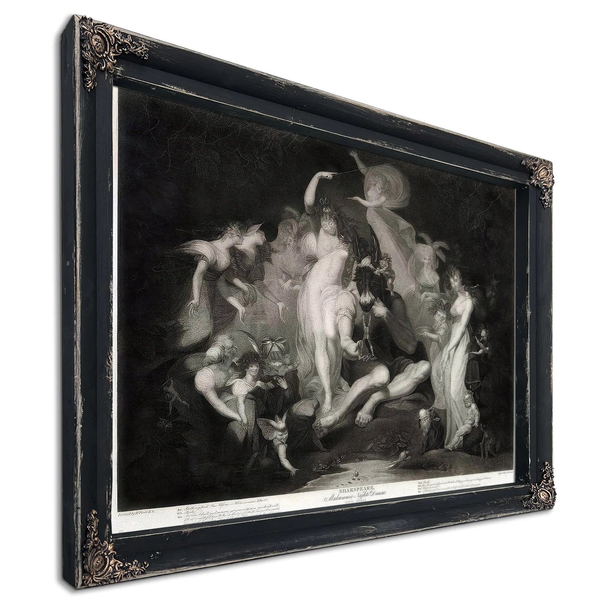 Midsummer Nights Dream By Henry Fuseli Fine Art Print