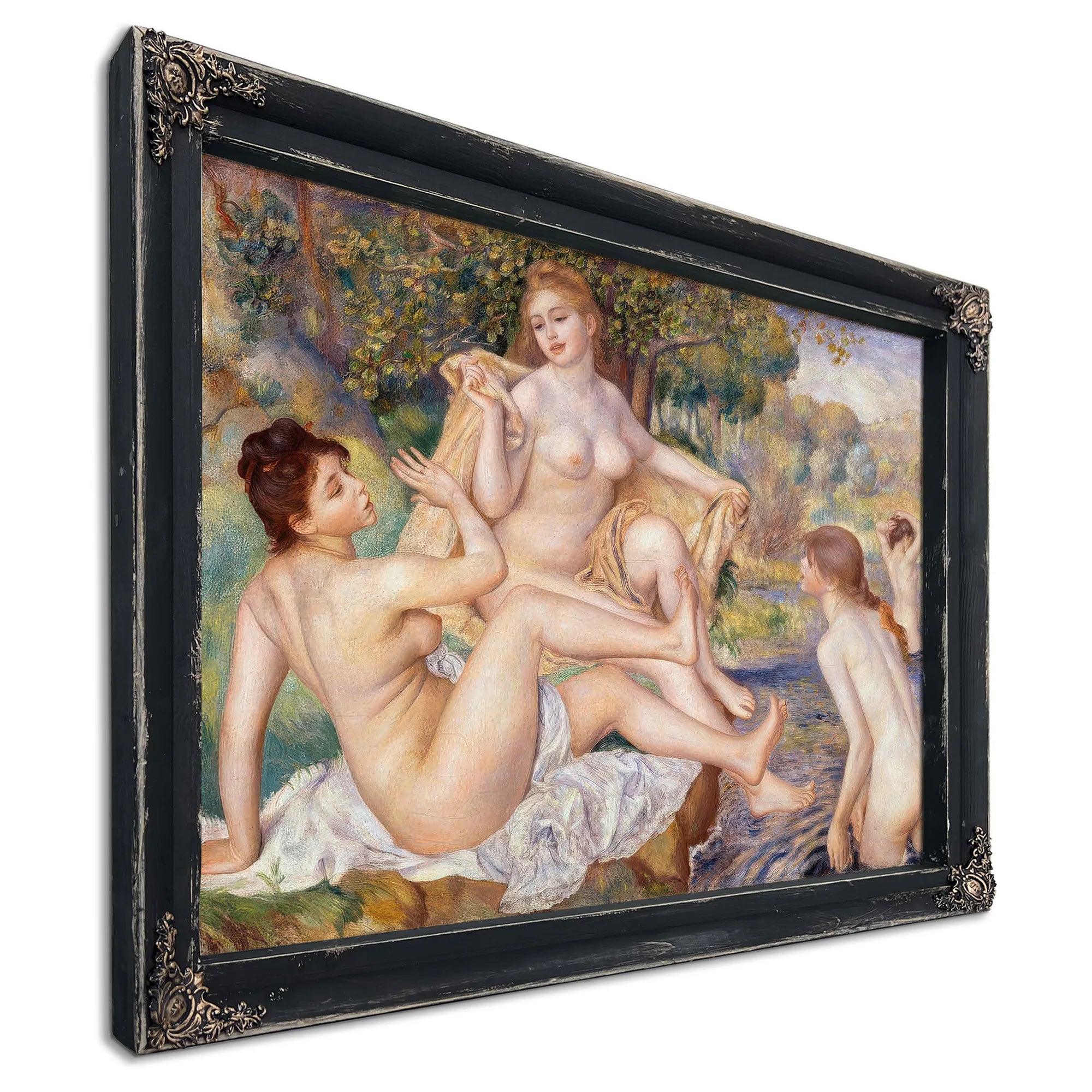 The Large Bathers 1884 1887 1178X1708Mm Philidelphia Museum Of Art By Pierre Auguste Renoir Fine Art Print