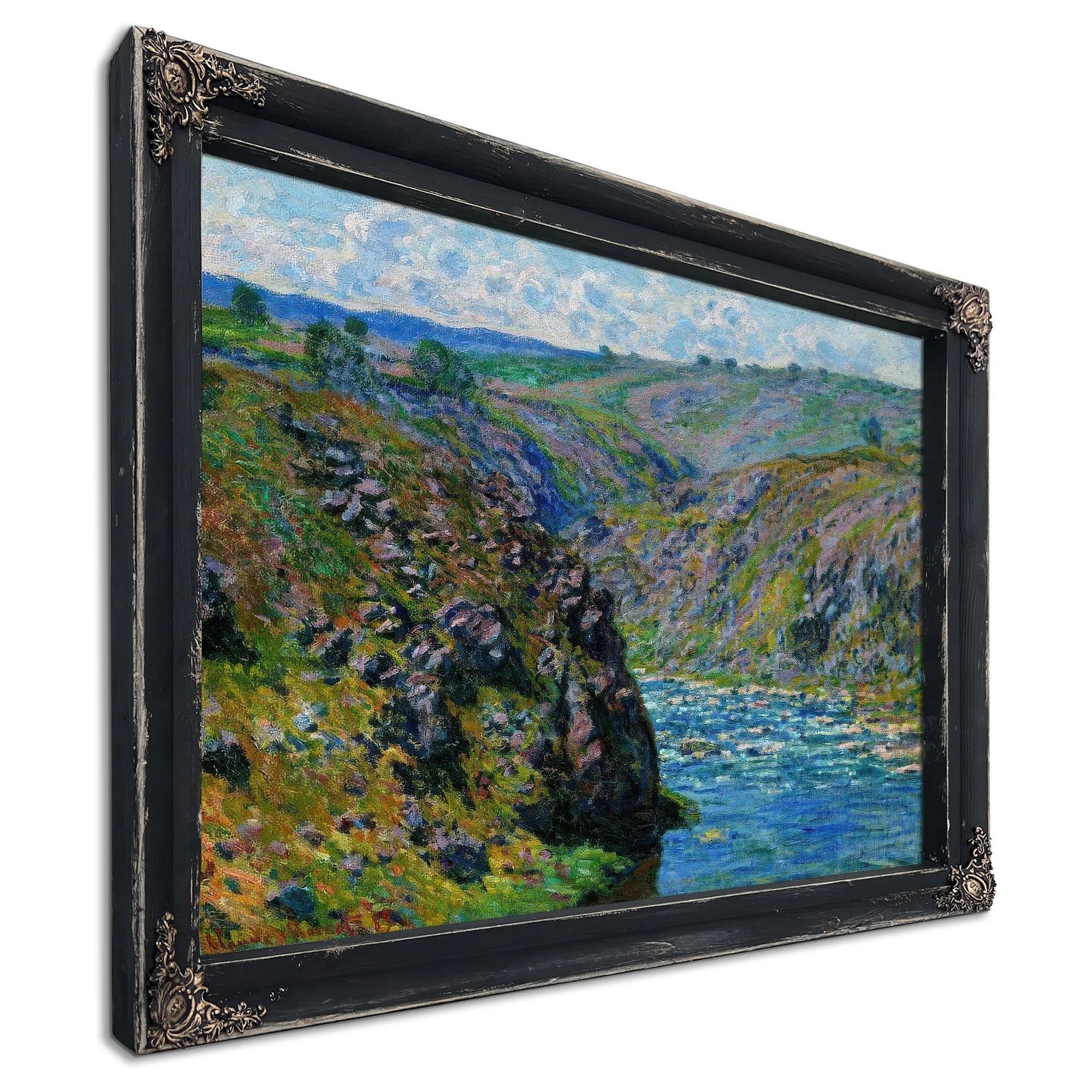 Valley Of The Creuse (Sunlight Effect) By Claude Monet Fine Art Print