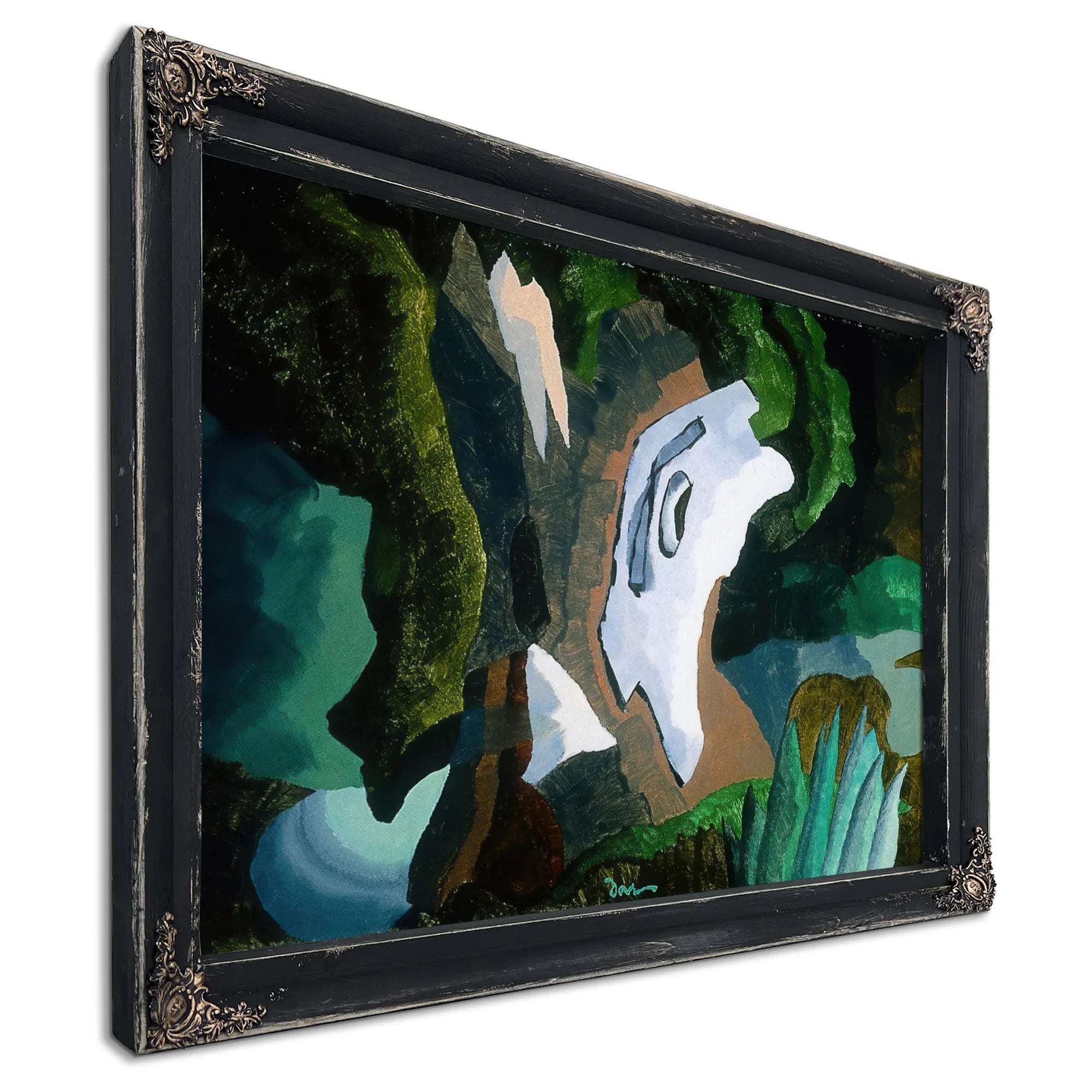Neighborly Attempt At Murder By Arthur Dove Fine Art Print
