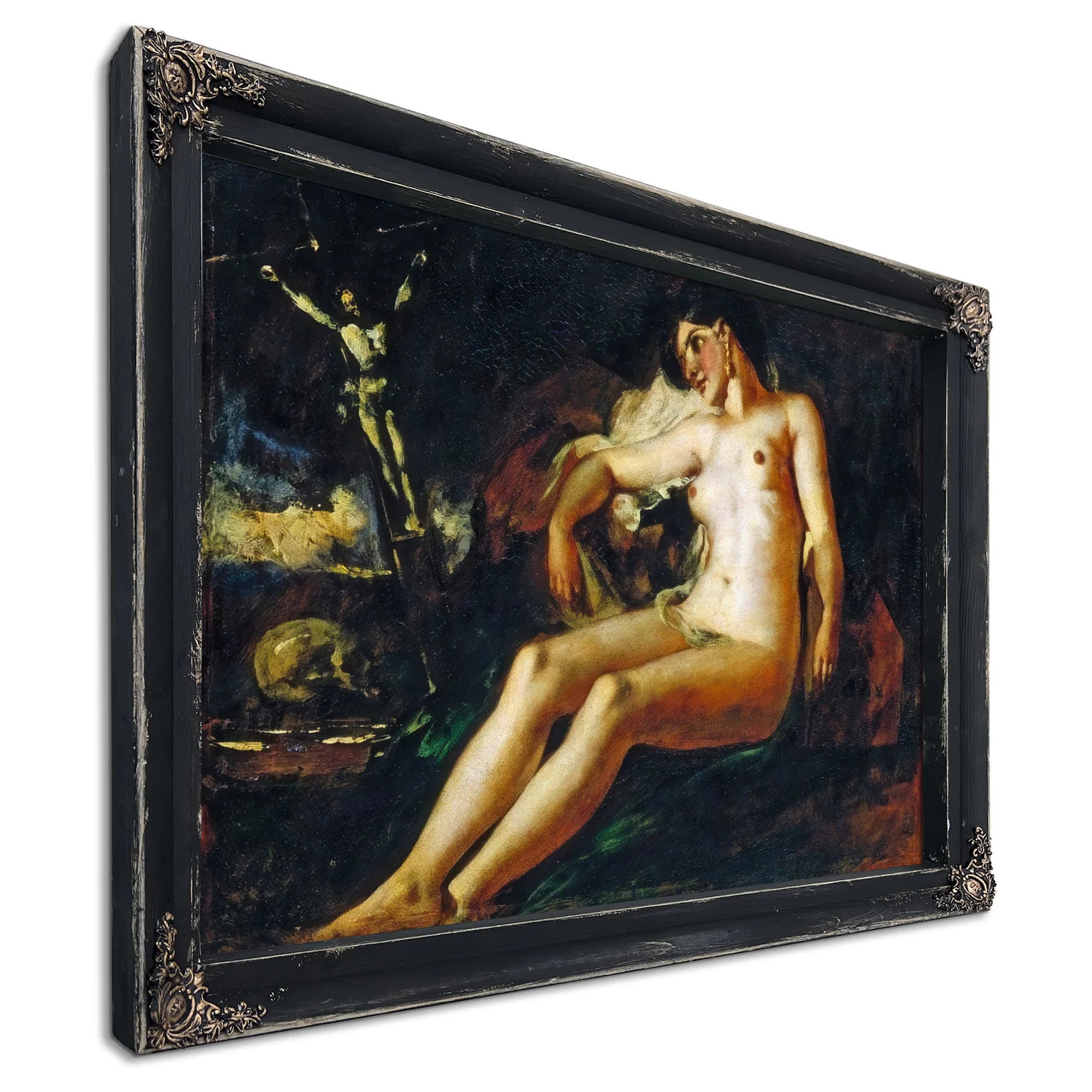 Study Of Magdalen By William Etty Fine Art Print