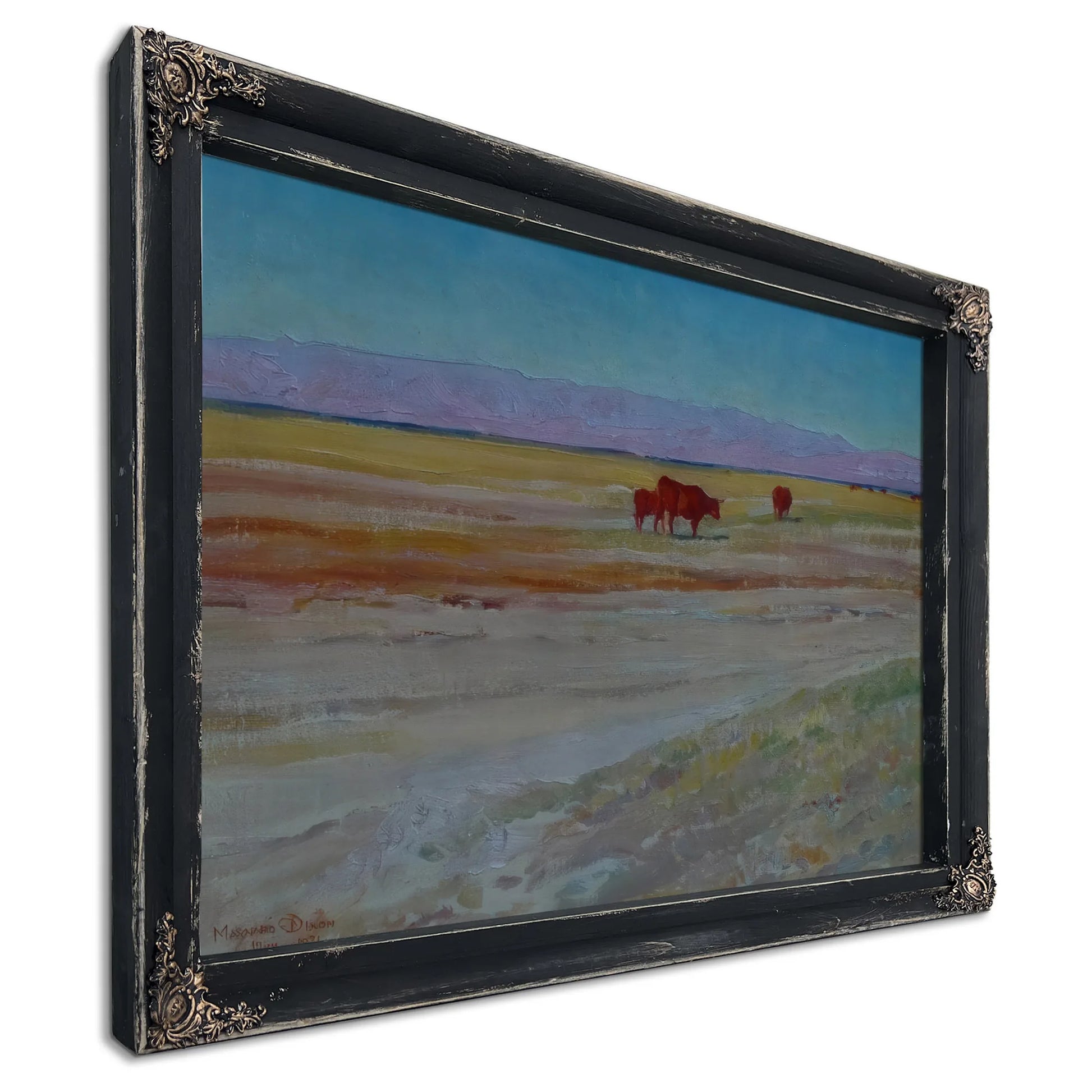 Morning On The San Joaquin Plains By Maynard Dixon Fine Art Print