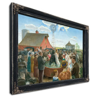 Baptism In Kansas By John Steuart Curry