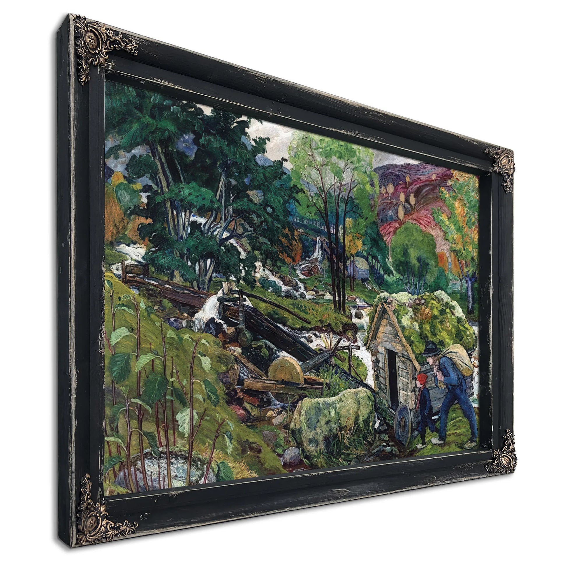 Milling Weather 1 By Nicolai Astrup Fine Art Print