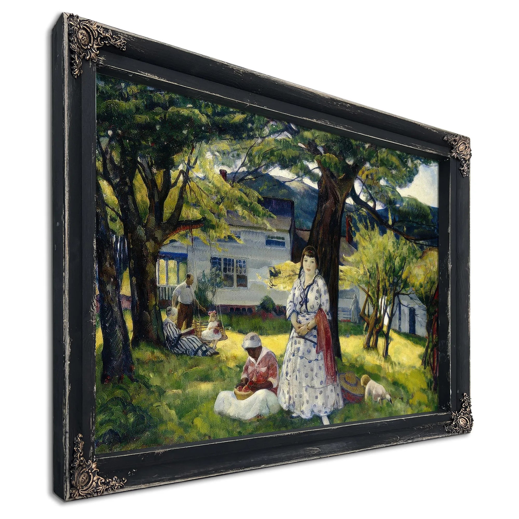 In The Country By Leon Kroll Fine Art Print