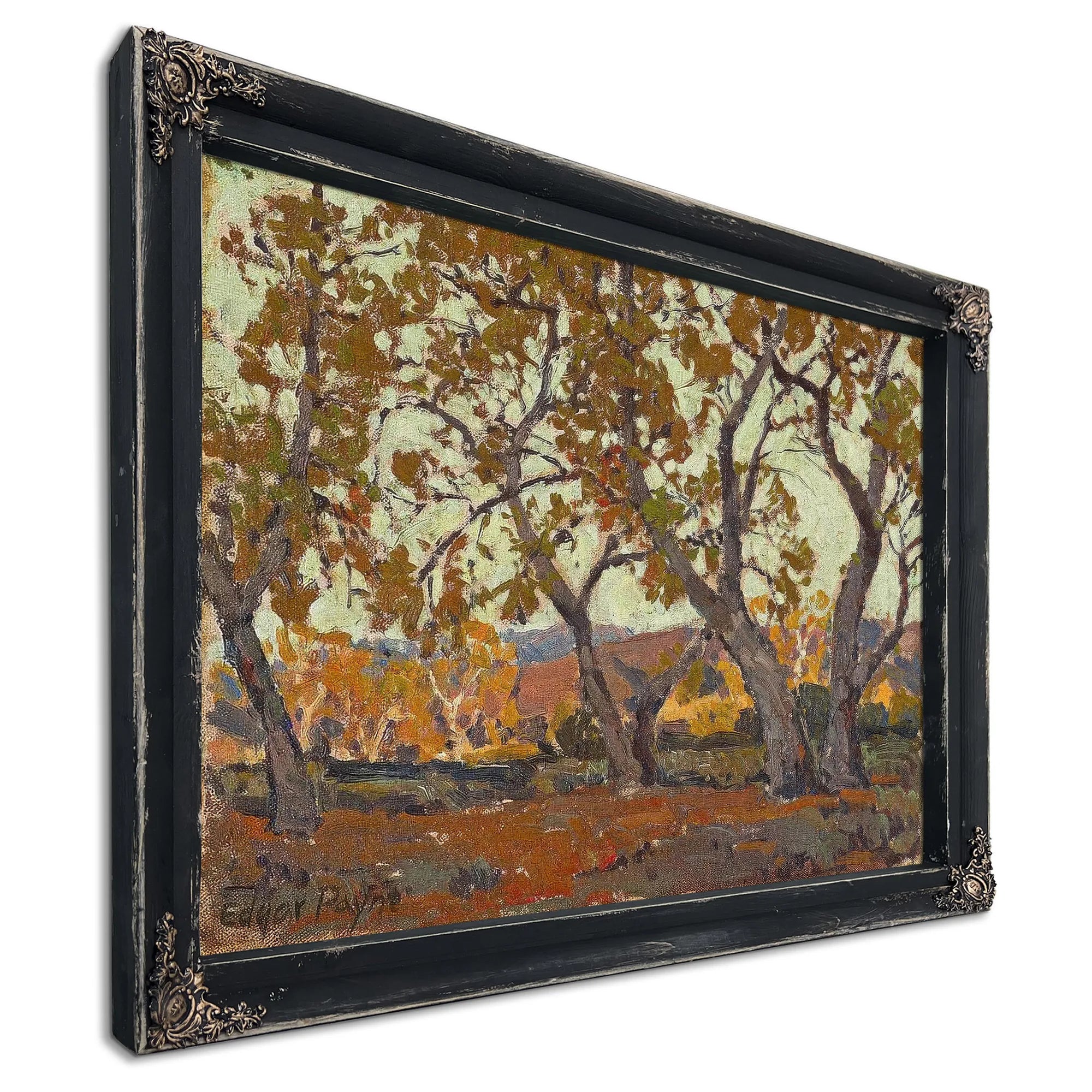 In The Canyon, Believed To Be Laguna Canyon By Edgar Payne Fine Art Print