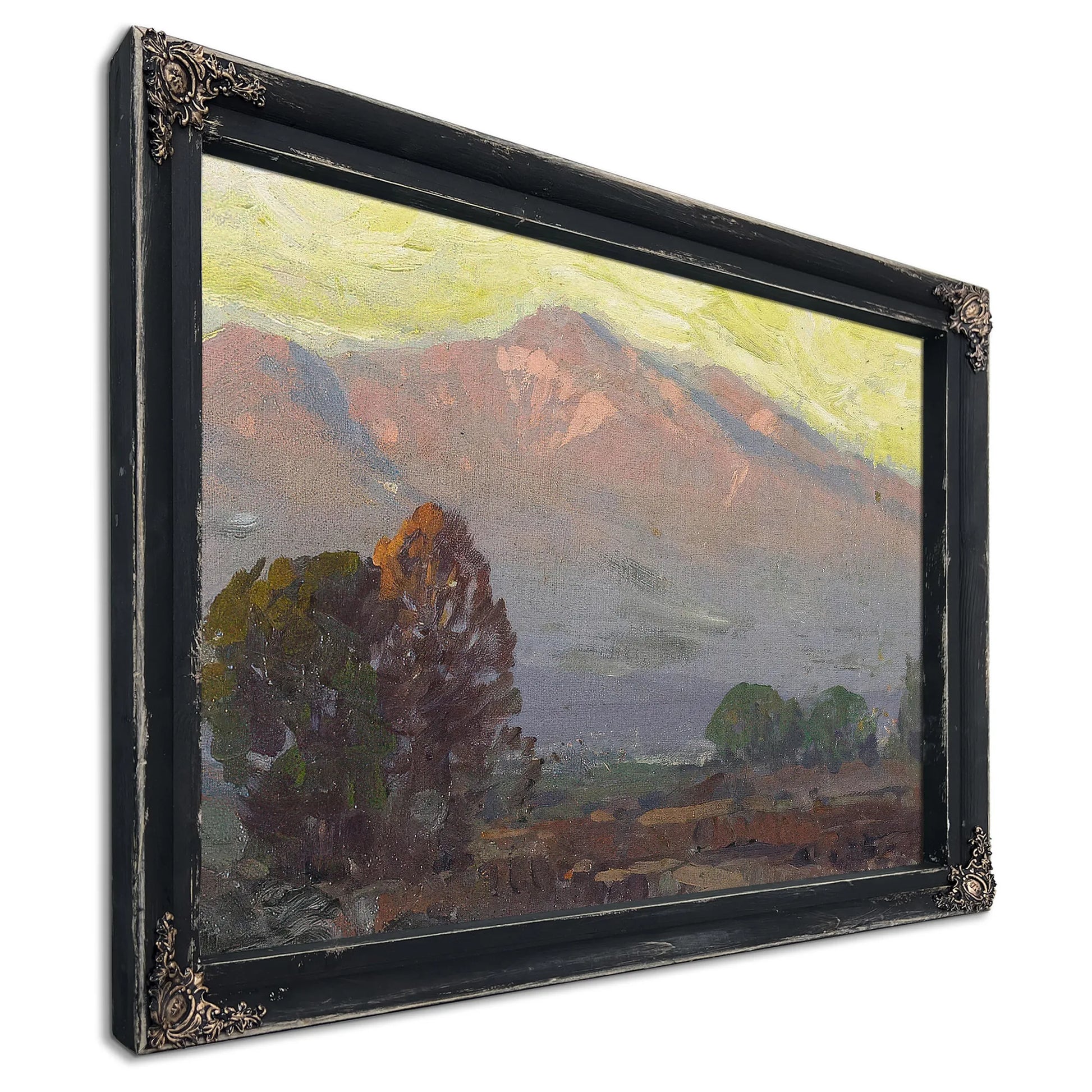 Mountains At Sundown By Edgar Payne Fine Art Print