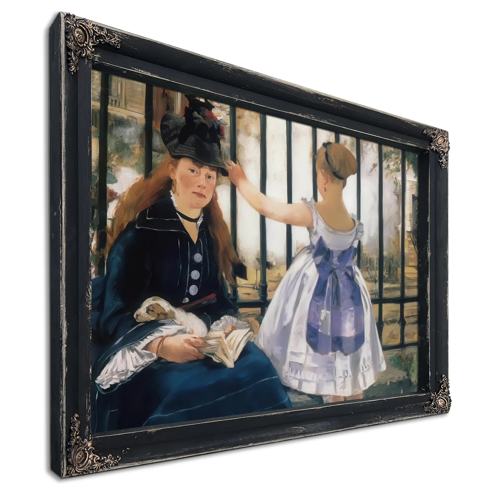 The Railway Gare Saint Lazare By Edouard Manet Fine Art Print