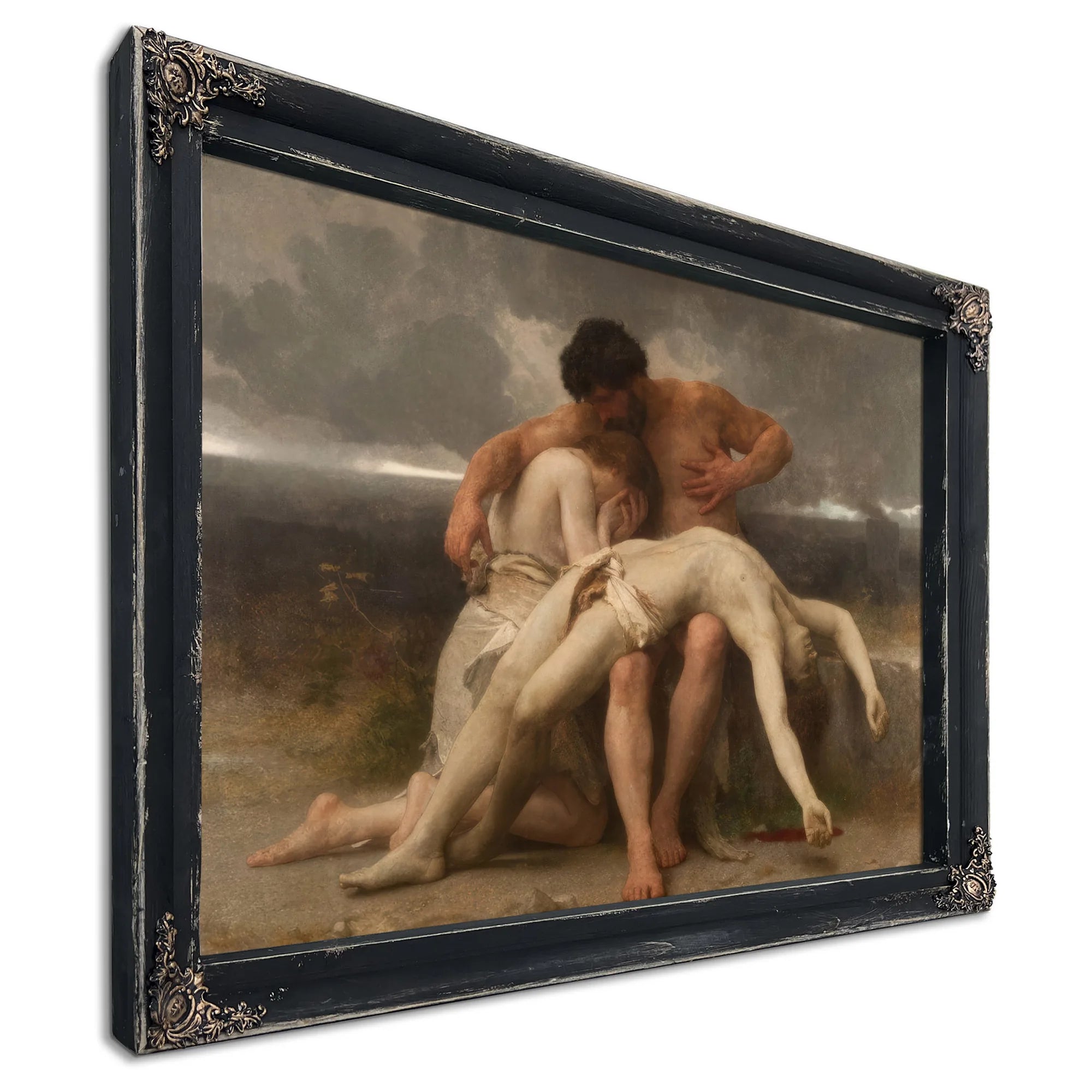 The First Mourning 1888 By William Adolphe Bouguereau Fine Art Print
