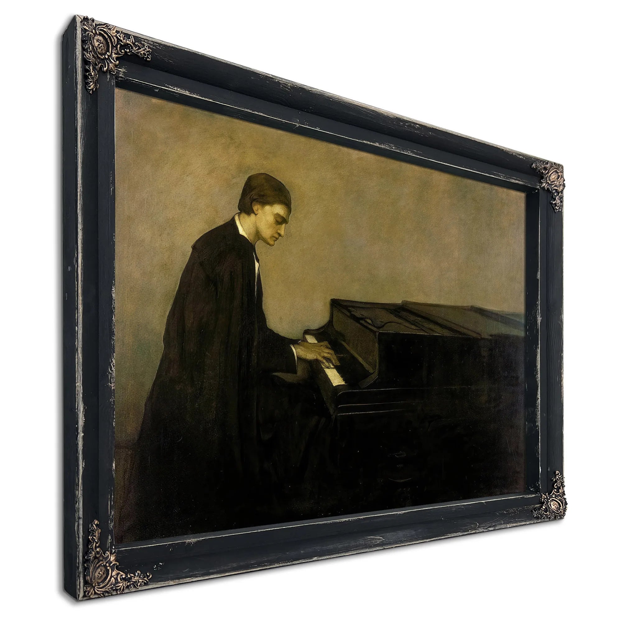 Renata Borgatti Au Piano 1920 By Romaine Brooks Fine Art Print