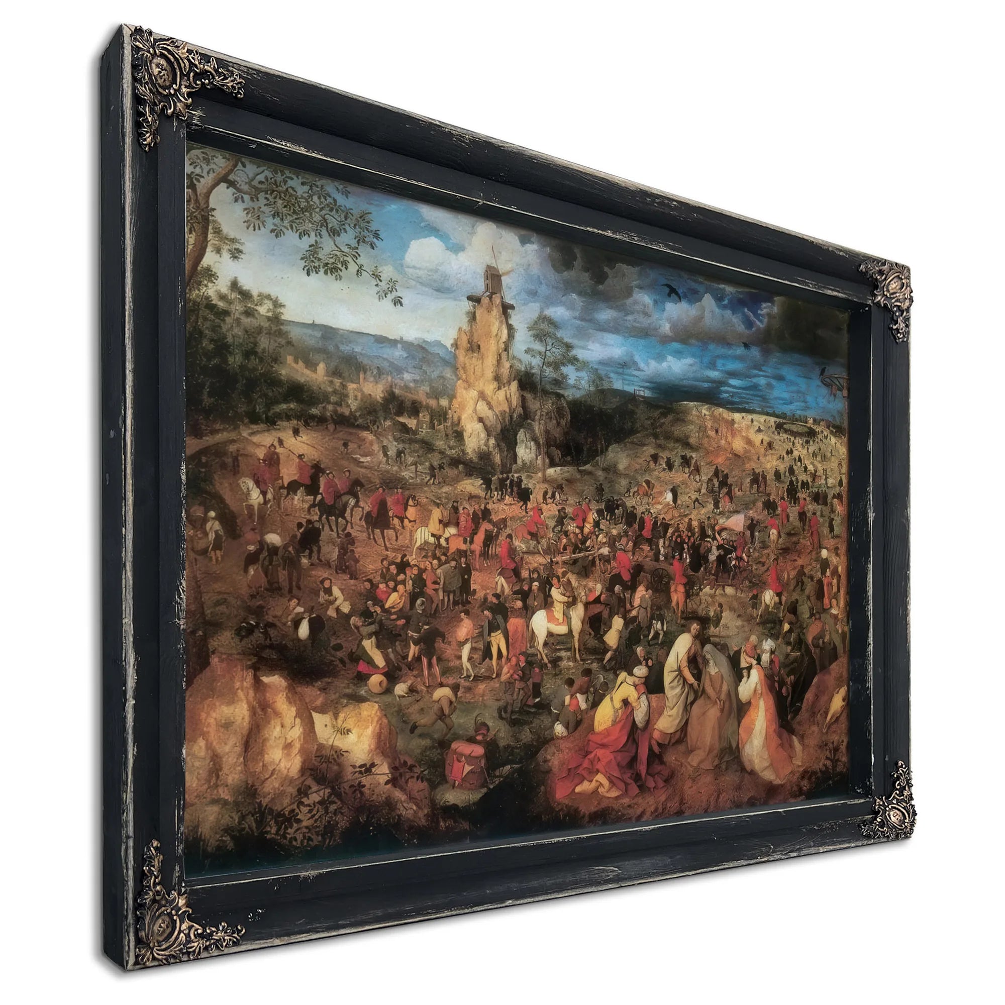 The Procession To Calvary 1564 By Pieter Bruegel Fine Art Print