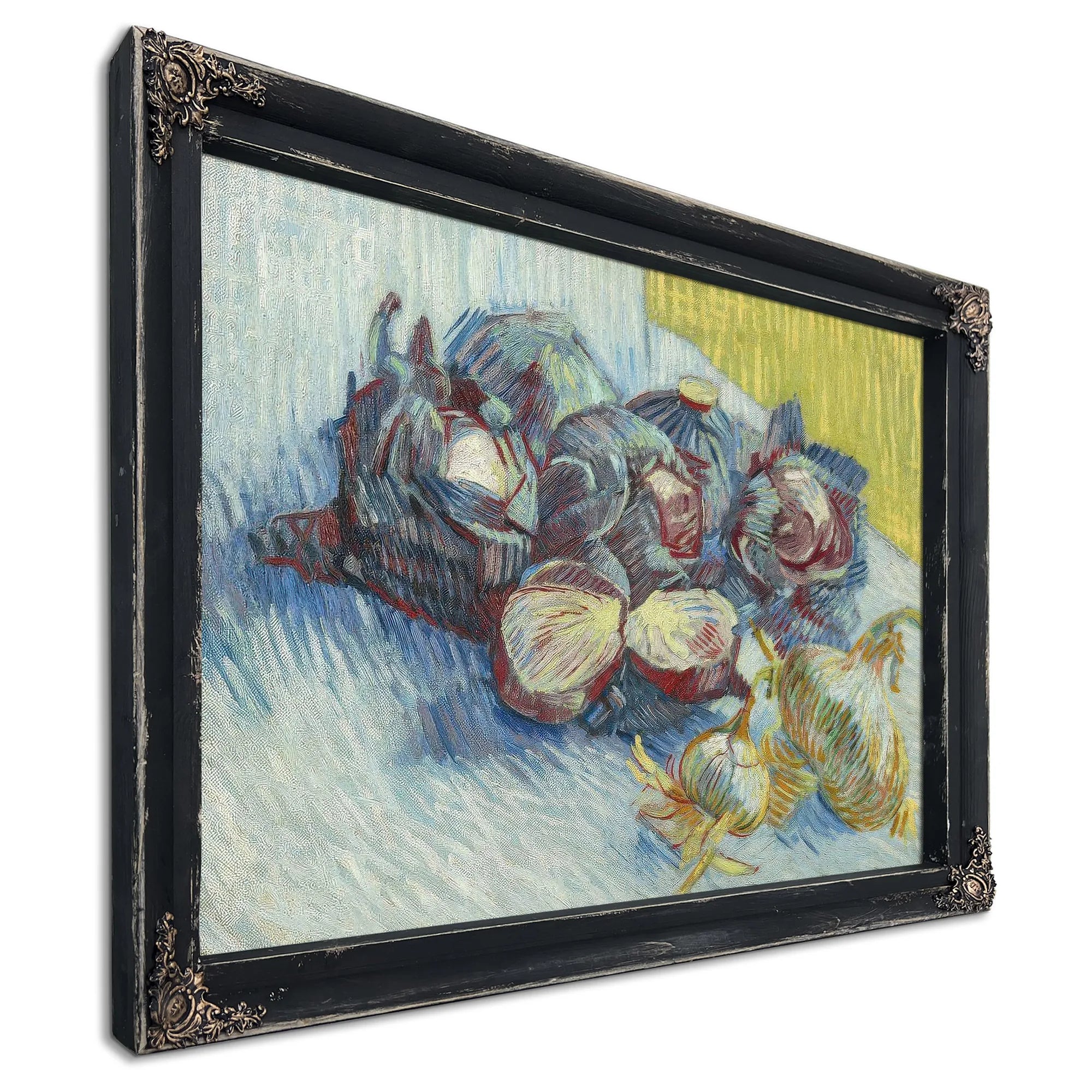 Red Cabbages And Onions By Vincent Van Gogh Fine Art Print
