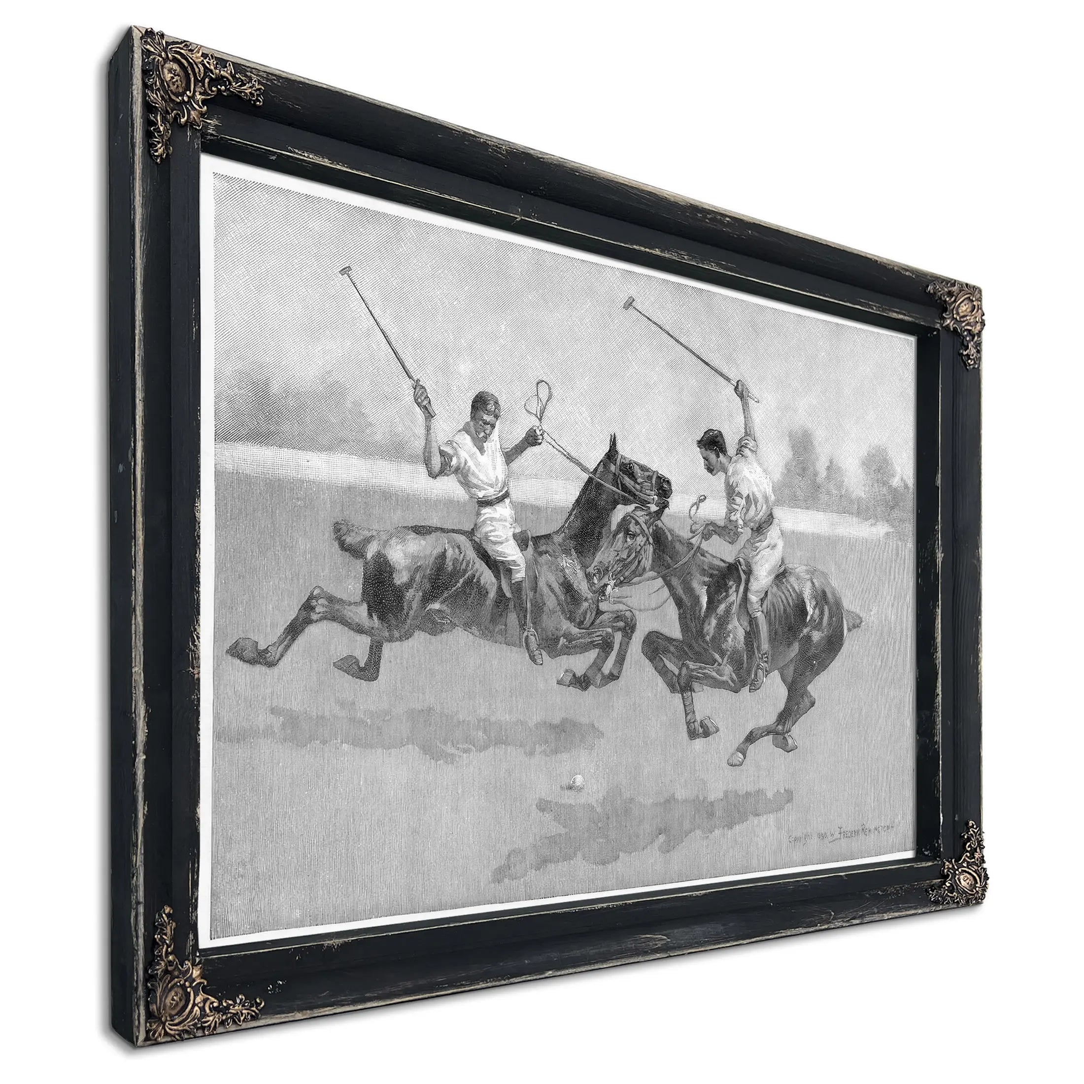 Polo Players by Frederic Remington