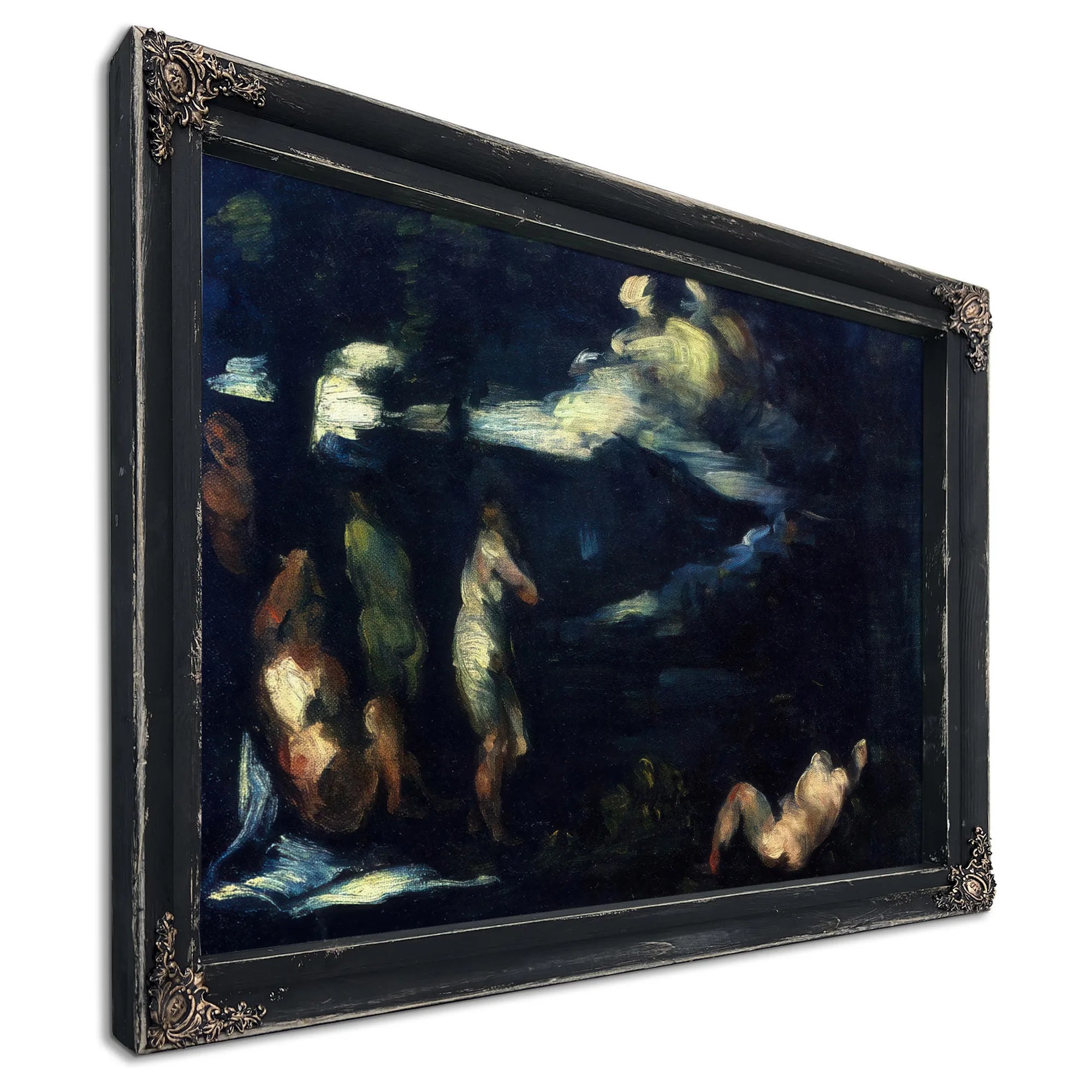 Bathers 1870 1 By Paul Cezanne Fine Art Print