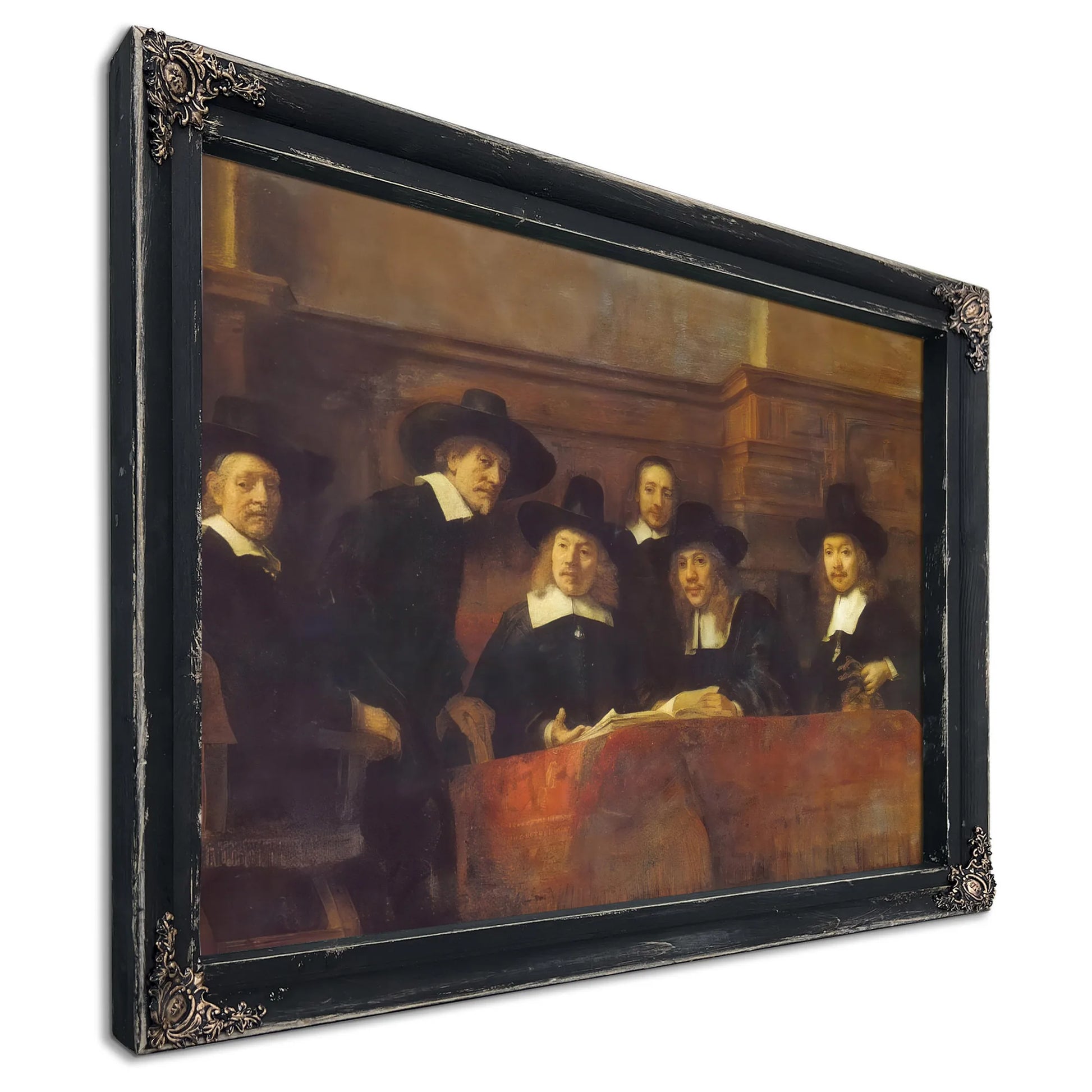 The Syndics Of The Cothmake's Guild, 1662 By Rembrandt Fine Art Print