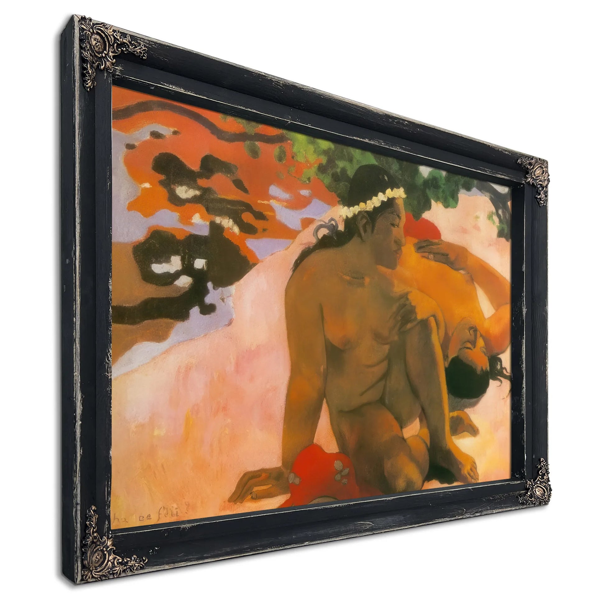 Aha Oe Feii ( What Are You Jealous) By Paul Gauguin Fine Art Print