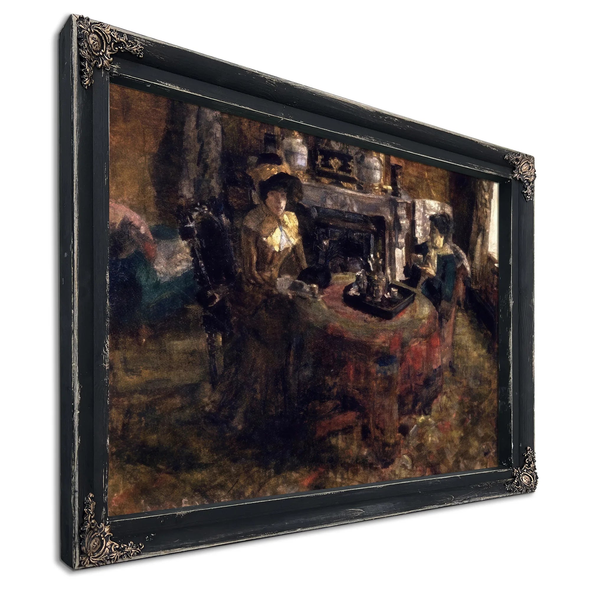 Afternoon In Ostend By James Ensor Fine Art Print