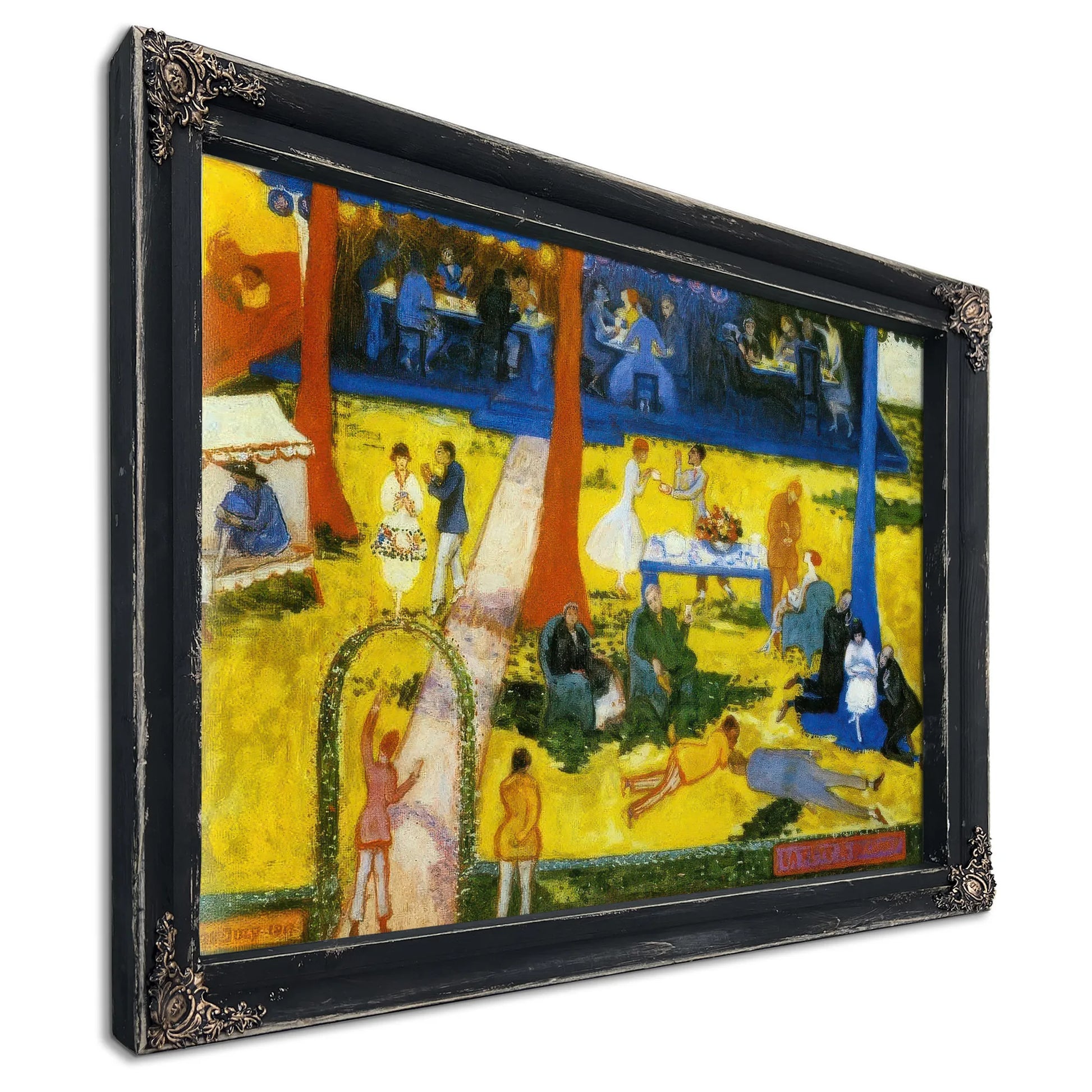 La Fete O Duchamp By Florine Stettheimer Fine Art Print