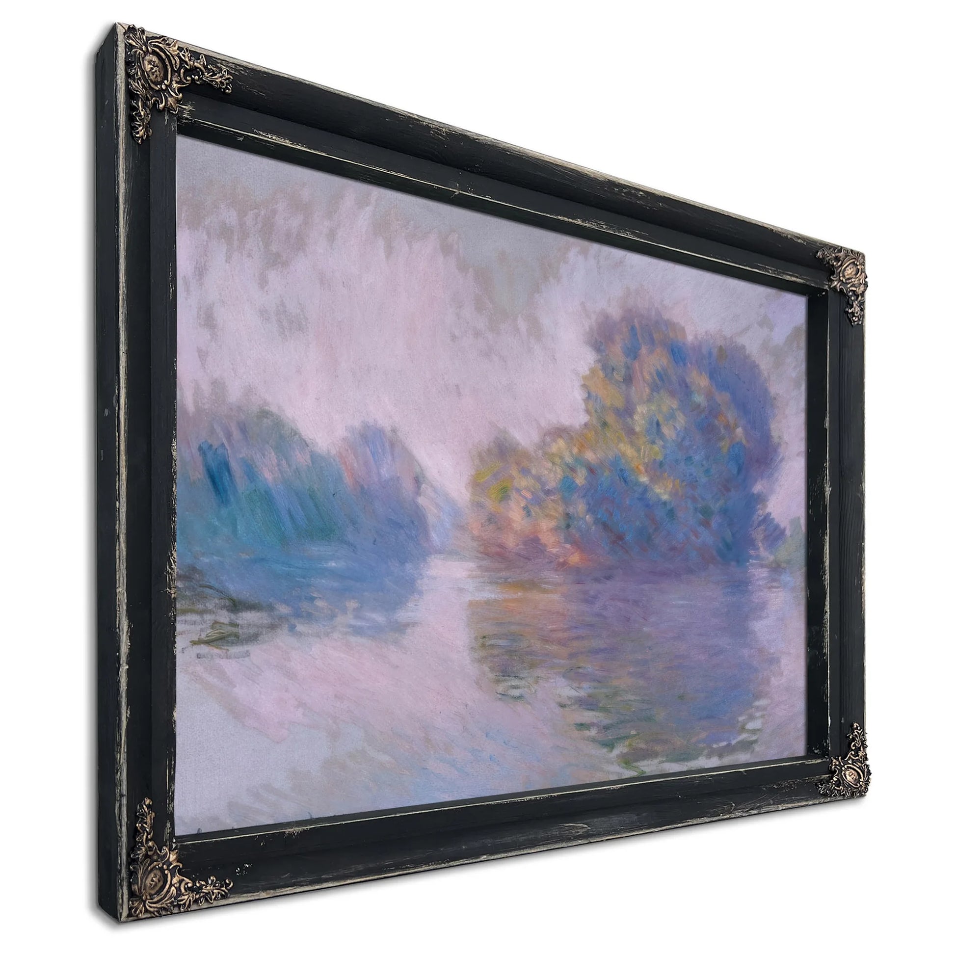 Islands At Port Villez By Claude Monet Fine Art Print