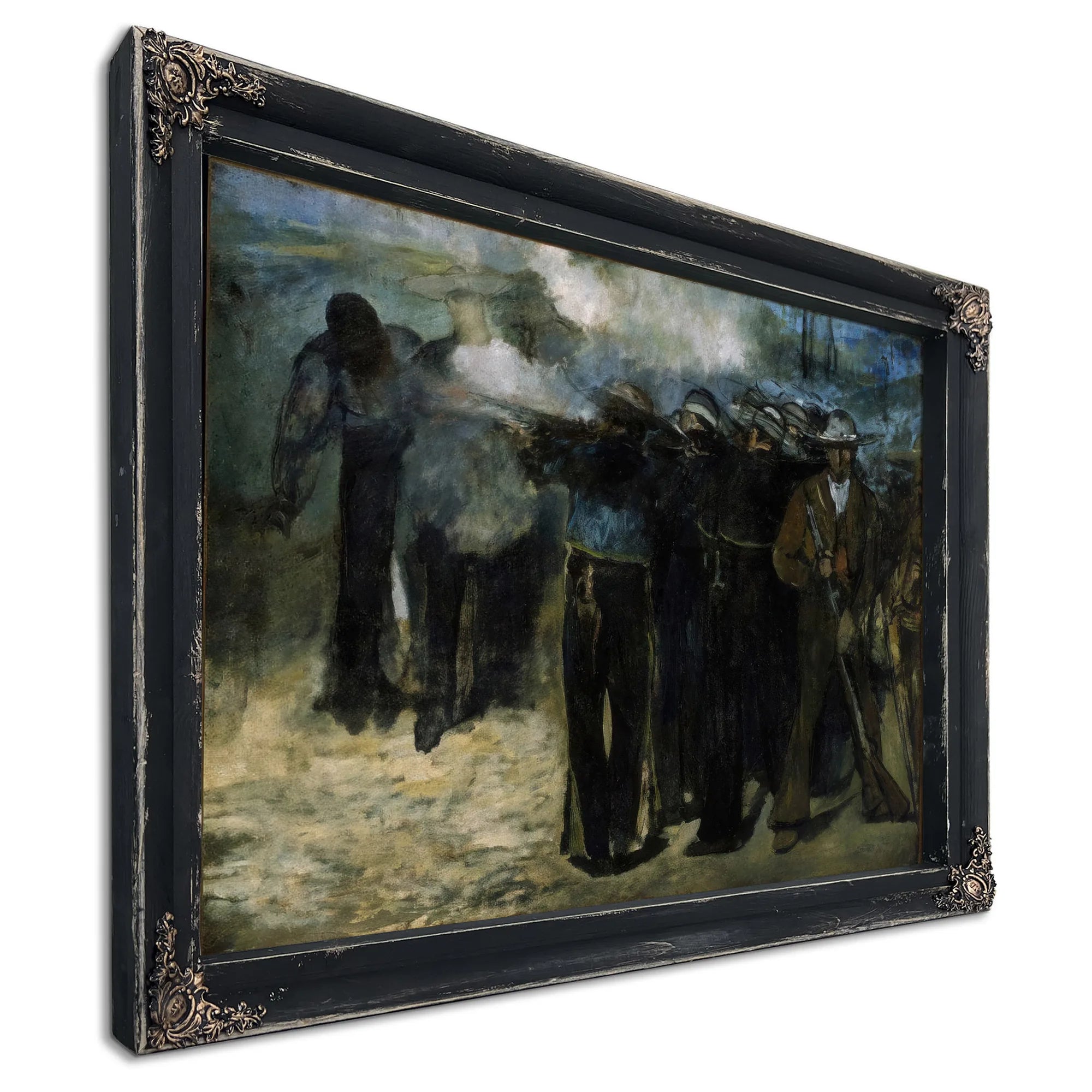 The Execution Of Emperor Maximilian 1867 Oil On Canvas 1959X2597Mm Museum Of Fine Arts Boston By Edouard Manet Fine Art Print