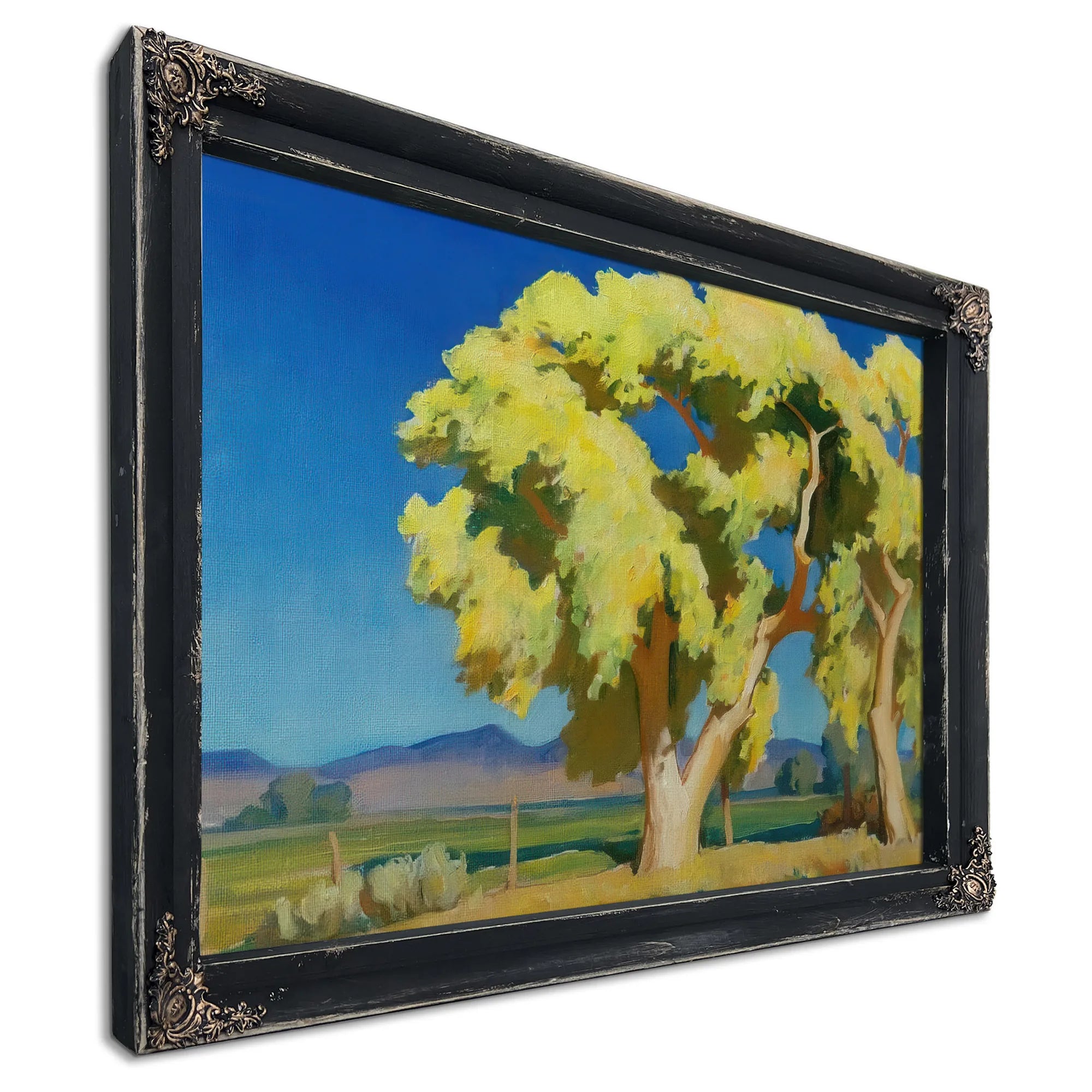 Young Cottonwoods By Maynard Dixon Fine Art Print