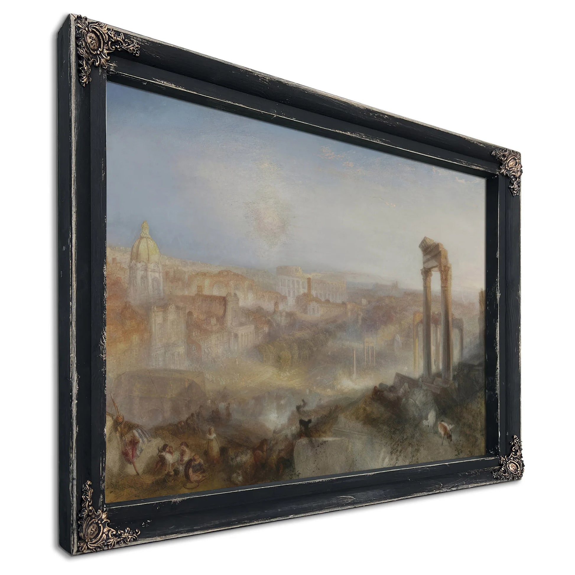 Modern Rome Campo Vaccino by Joseph Mallord William Turner Fine Art Print