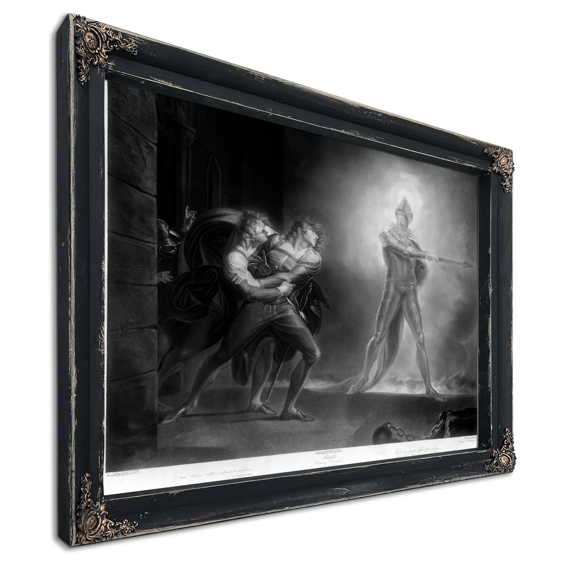 Hamlet, Prince Of Demark Act I Scene Iv By Henry Fuseli Fine Art Print
