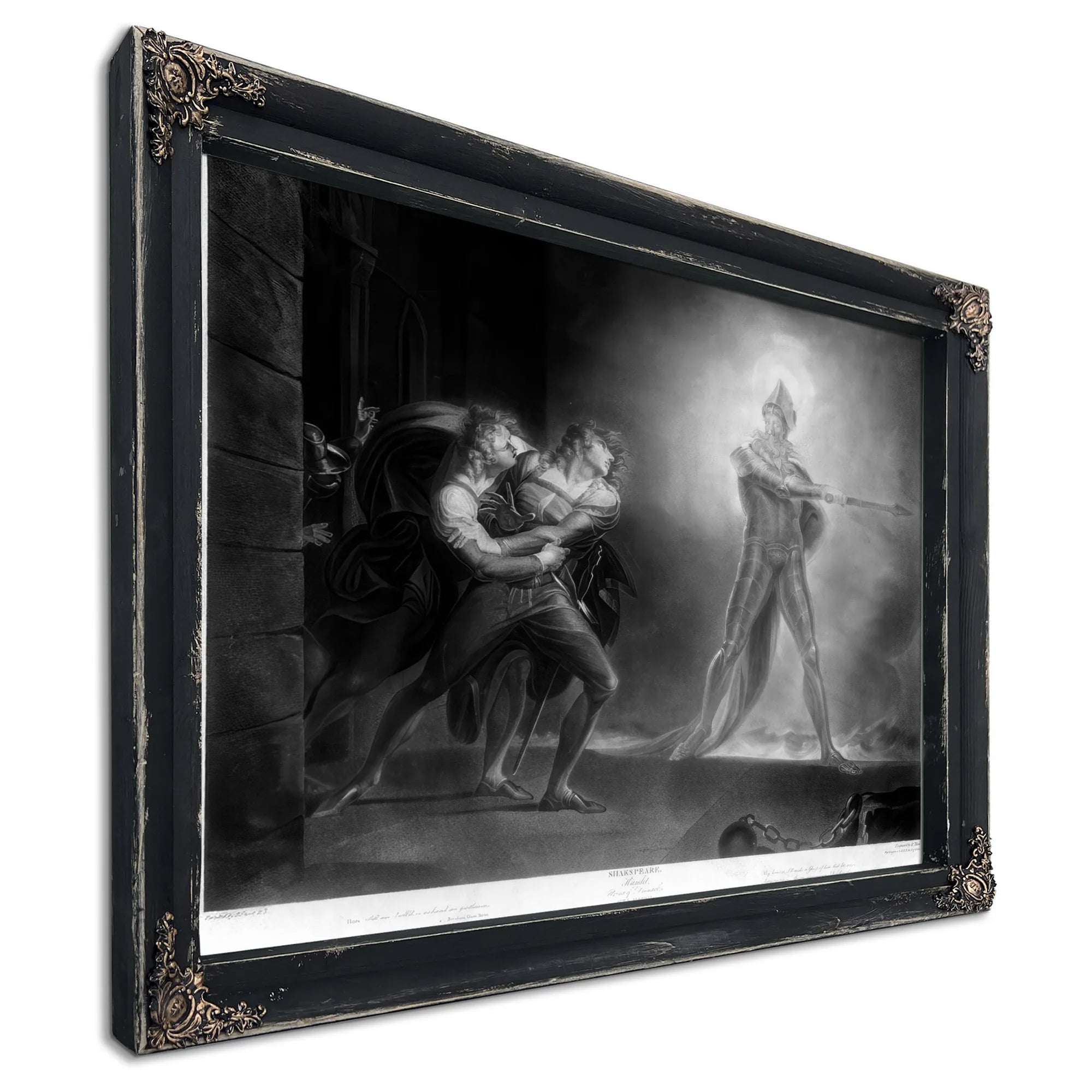 Hamlet, Prince Of Demark Act I Scene Iv By Henry Fuseli Fine Art Print