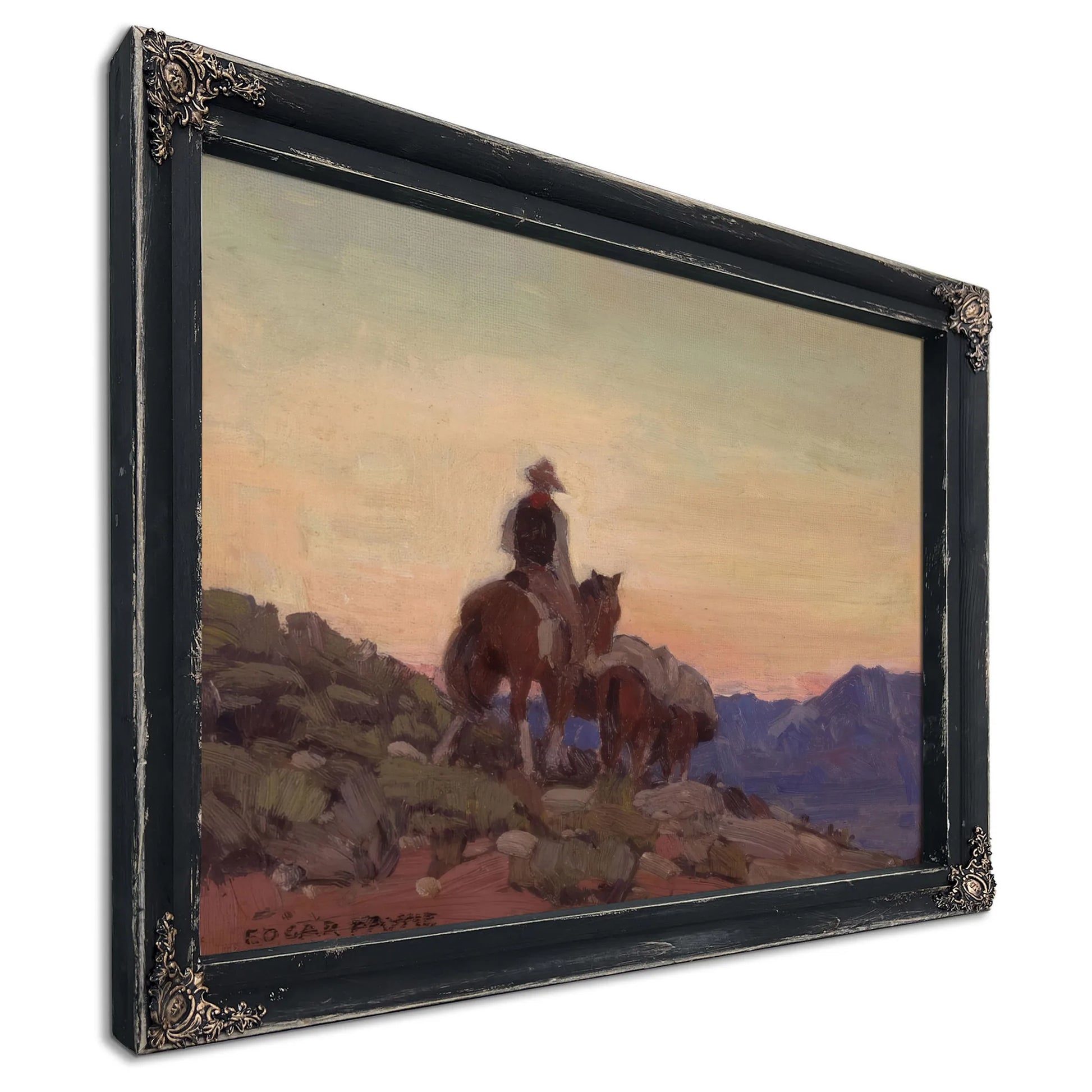Lone Packer By Edgar Payne Fine Art Print