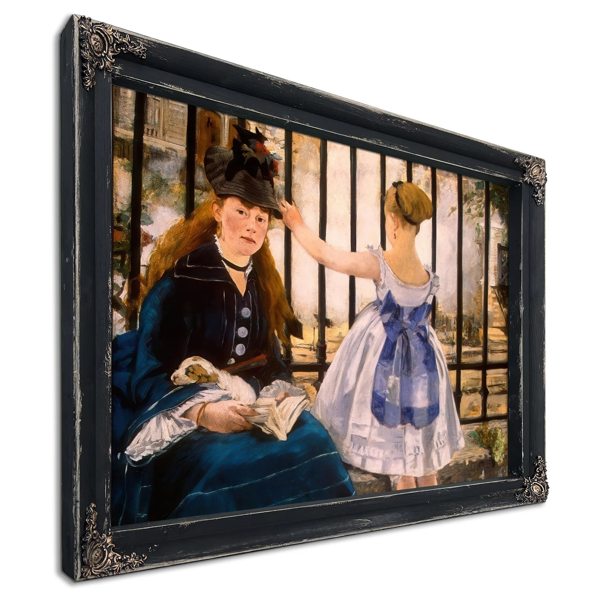 The Railway By Edouard Manet Fine Art Print
