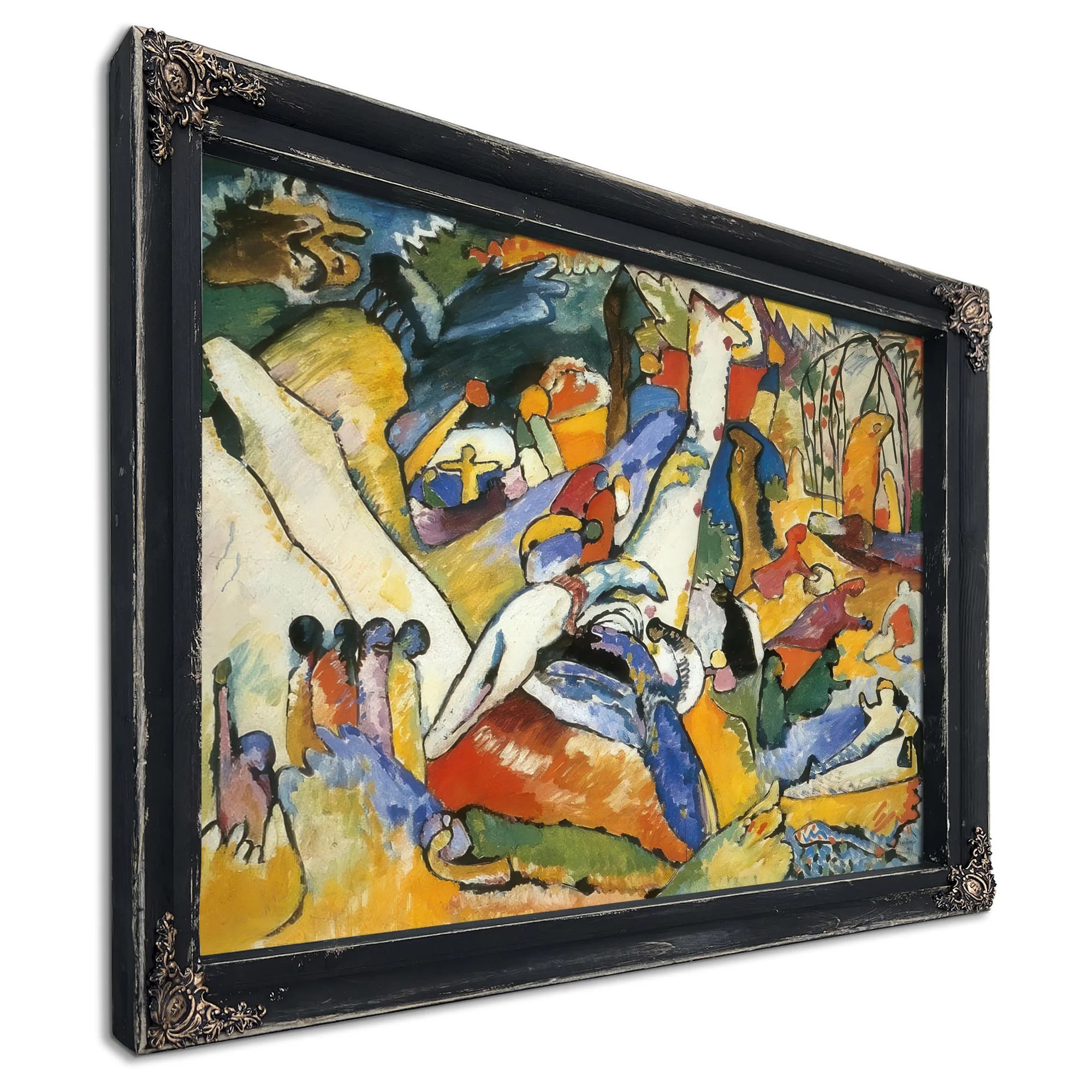 Study For Composition Ii By Wassily Kandinsky Fine Art Print