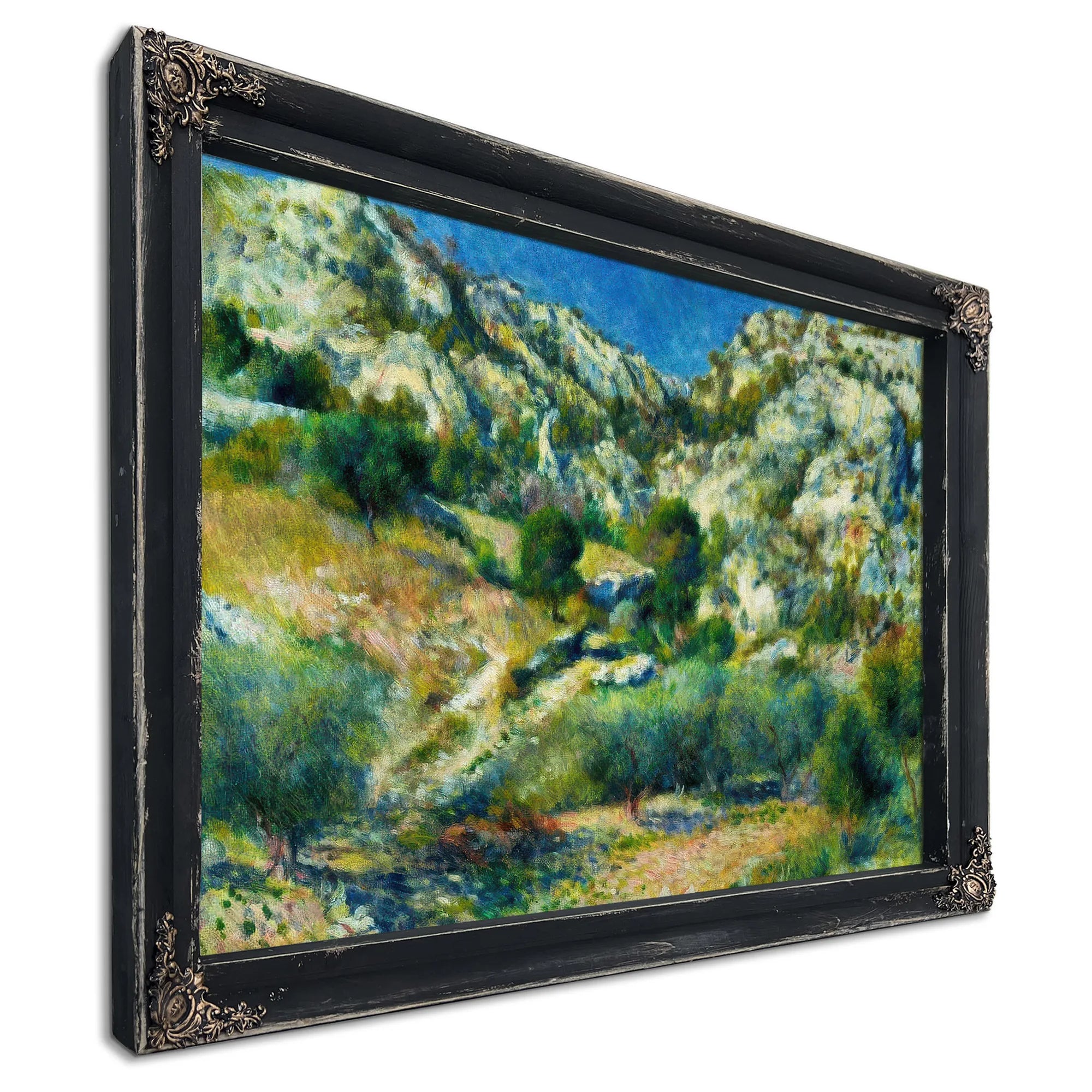 Rocky Crags At L'estaque By Pierre August Renoir Fine Art Print