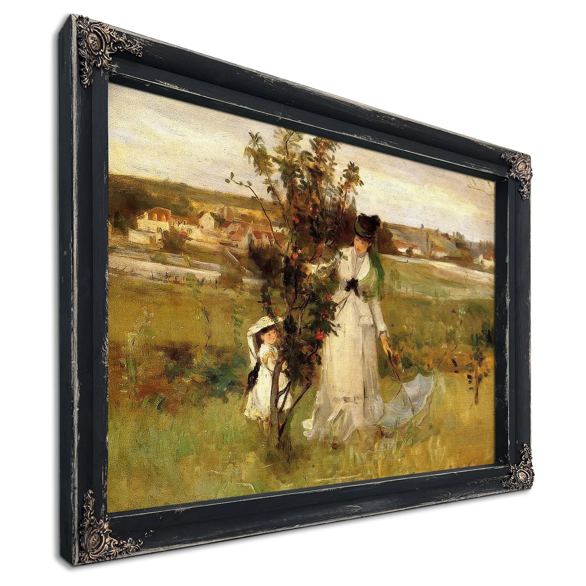 Hide And Seek 1873 Oil On Canvas By Berthe Morisot Fine Art Print