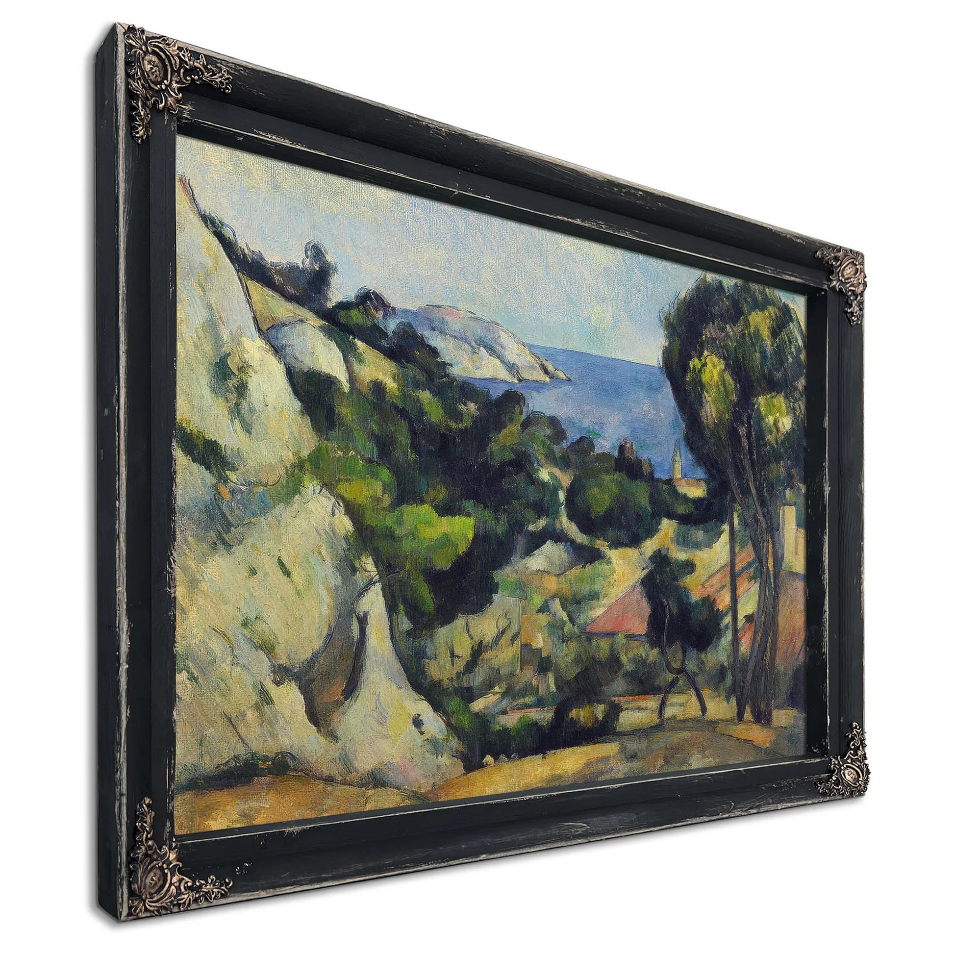 Lestaque By Paul Cezanne Fine Art Print